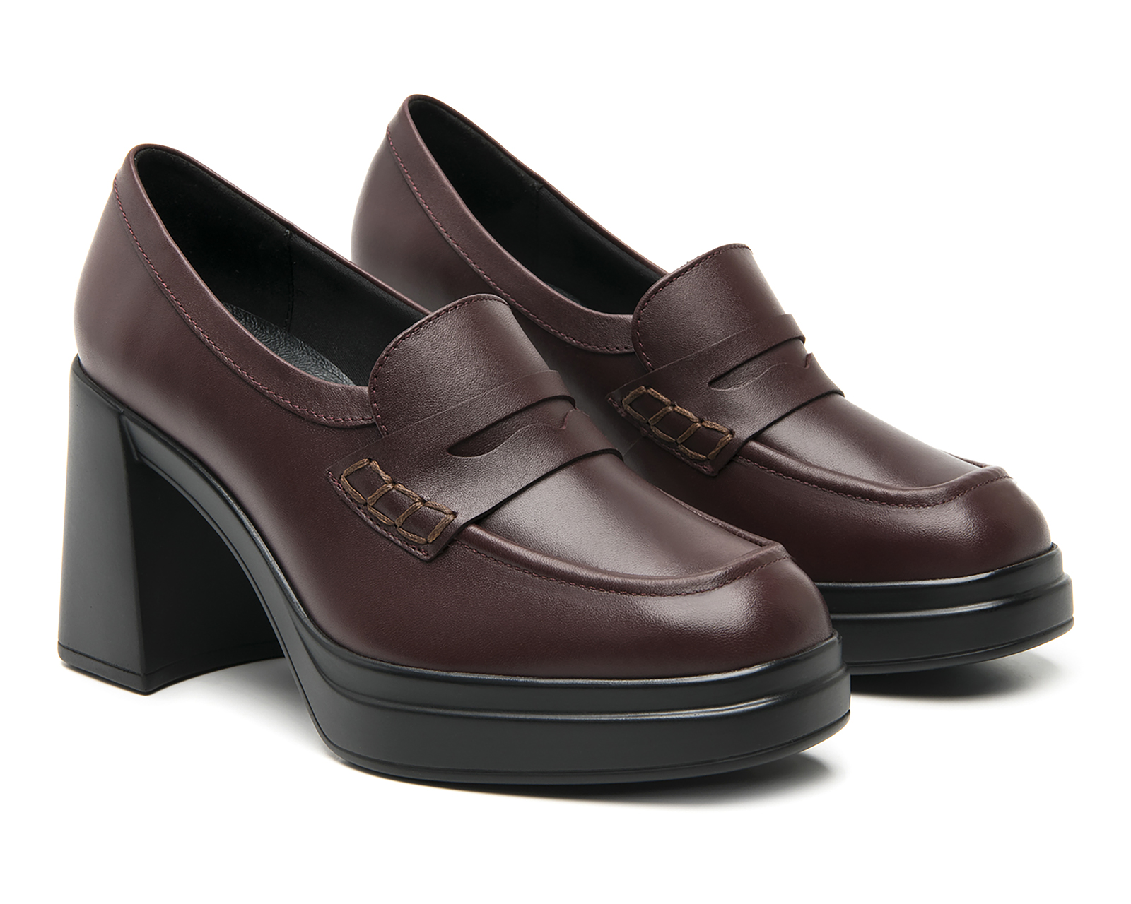 Foto 2 pulgar | Foto 1 | Zapatillas Flexi de Piel para Mujer