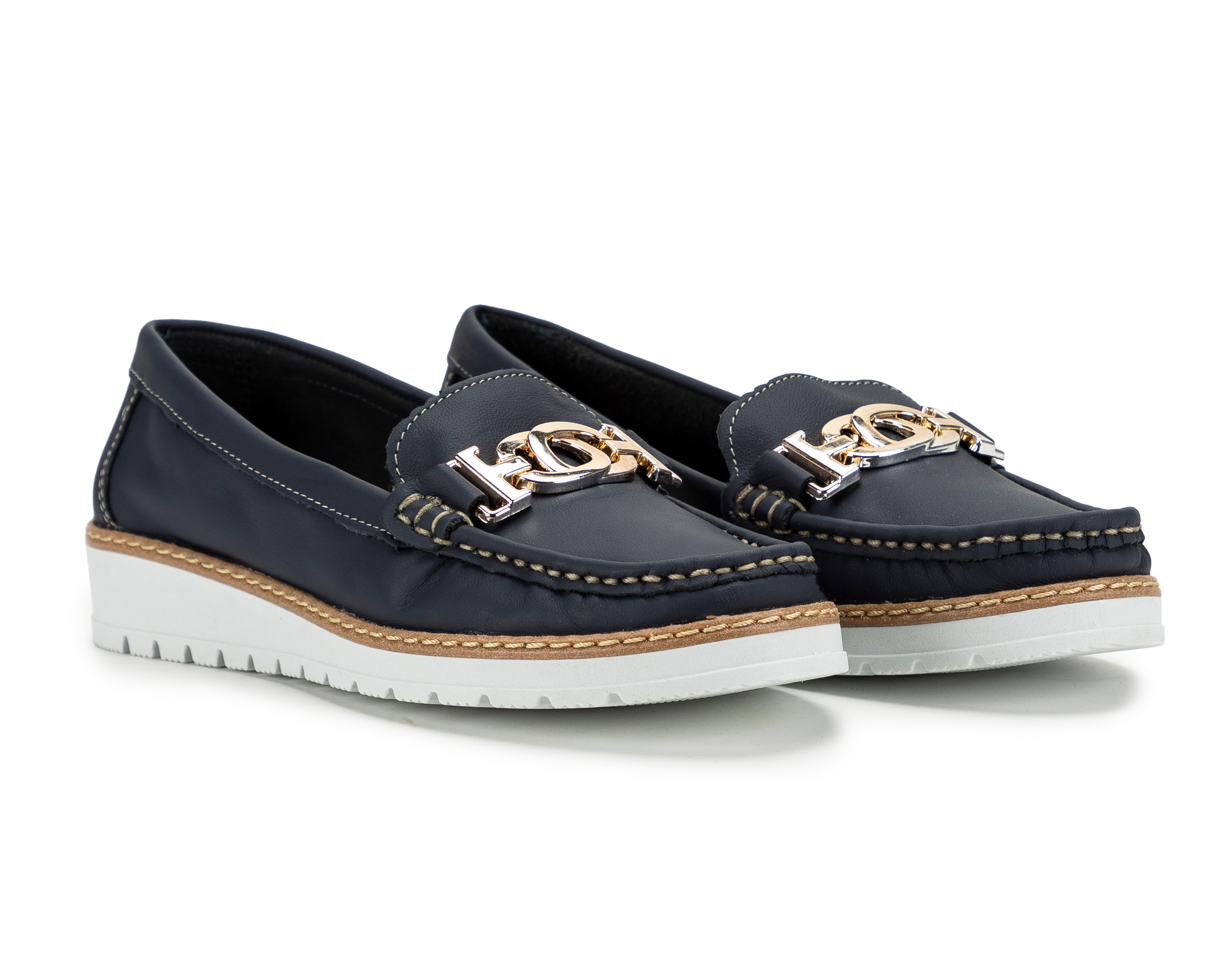 Foto 2 pulgar | Foto 1 | Zapatos Casuales York Team Polo Club de Piel para Mujer