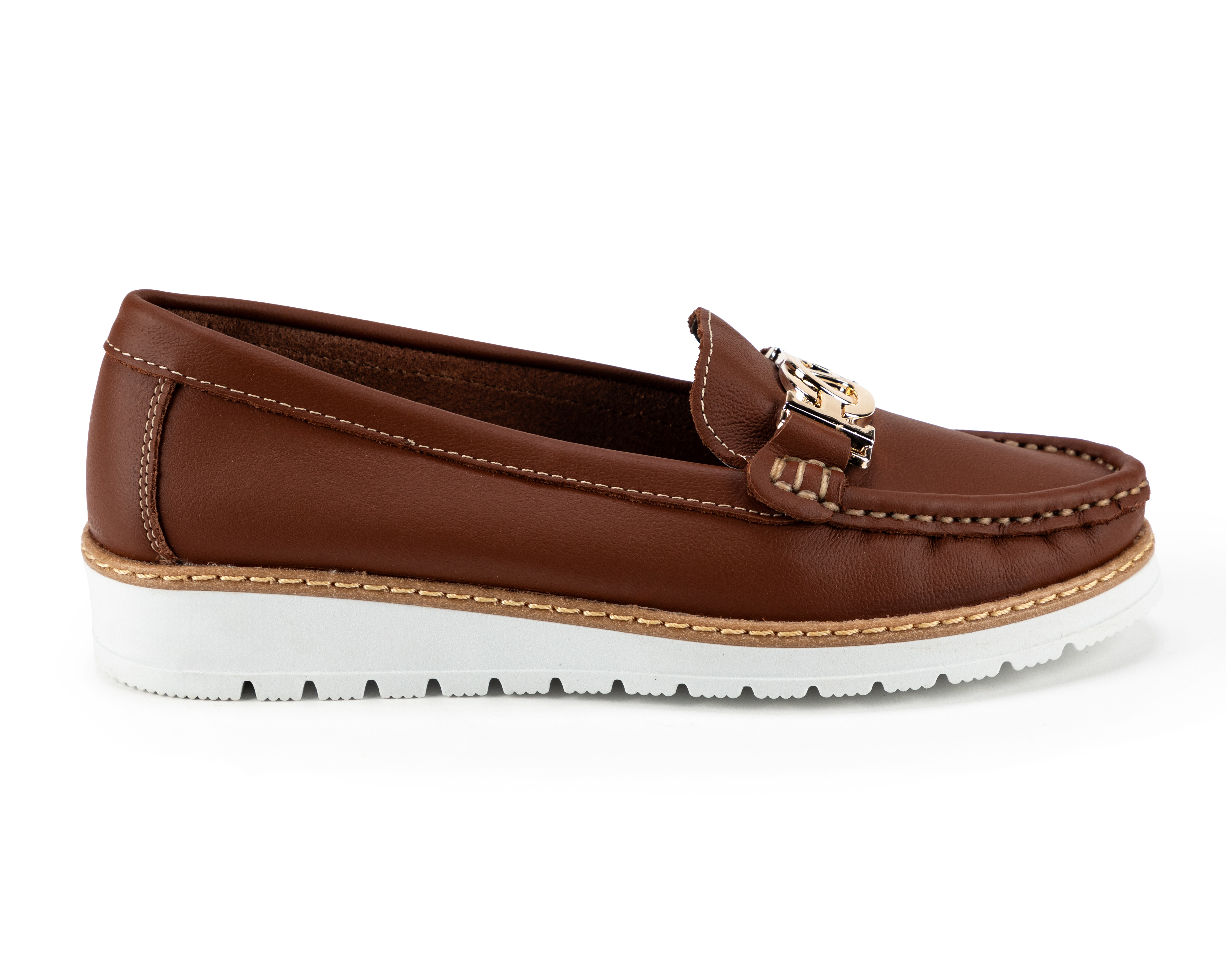 Foto 3 pulgar | Foto 2 | Mocasines York Team Polo Club de Piel para Mujer