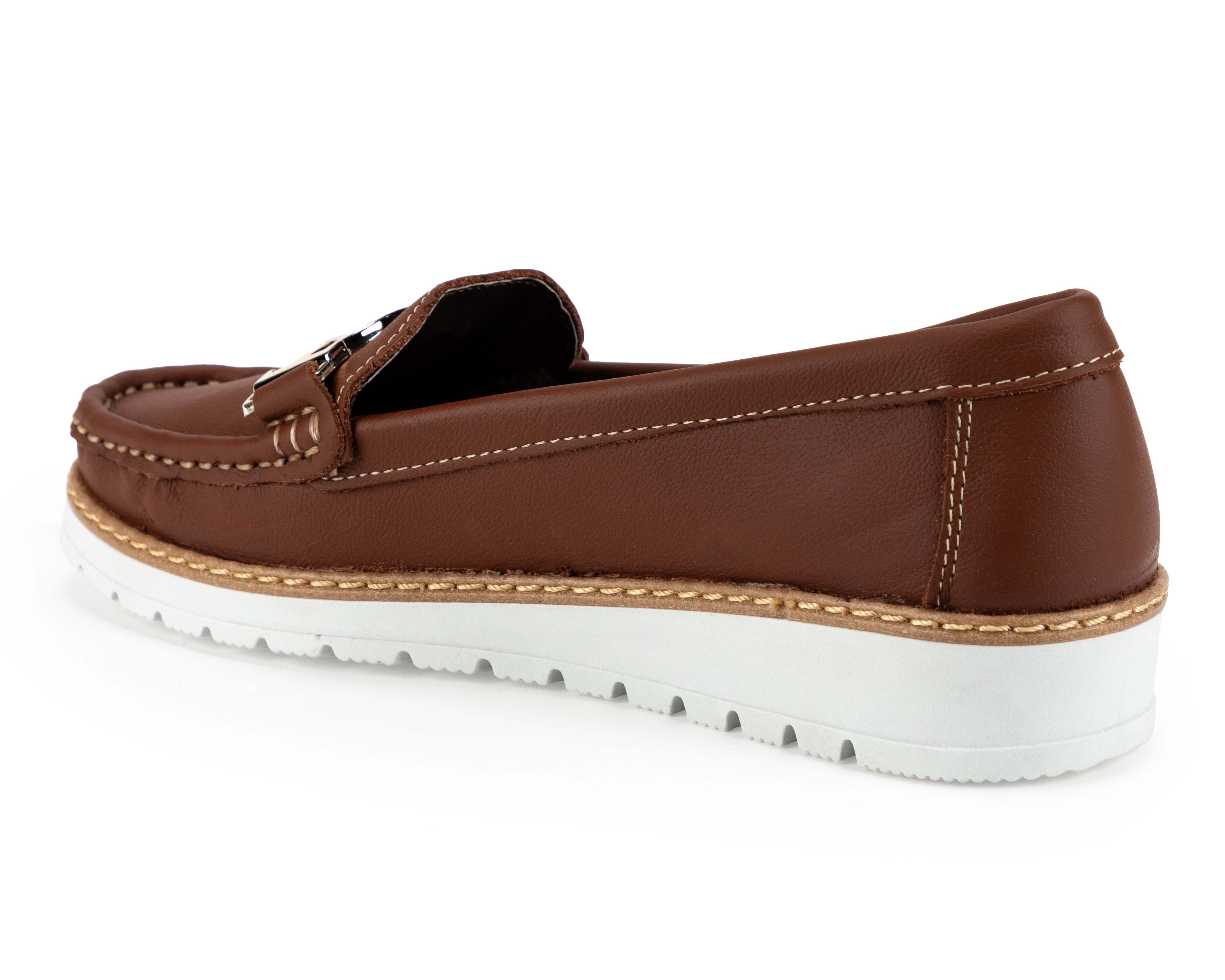 Foto 4 pulgar | Foto 3 | Mocasines York Team Polo Club de Piel para Mujer