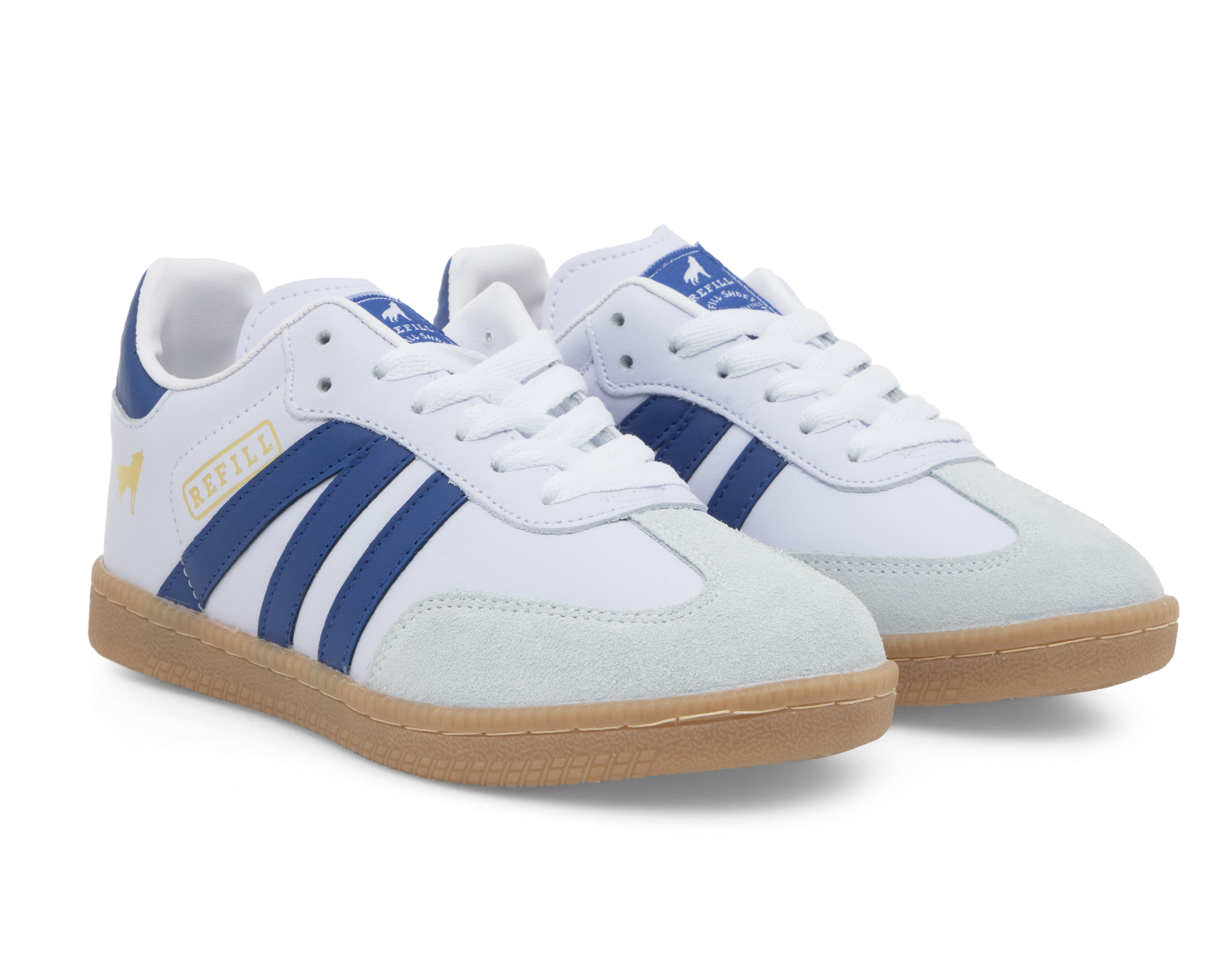 Foto 2 pulgar | Foto 1 | Tenis Casuales Refill Juveniles