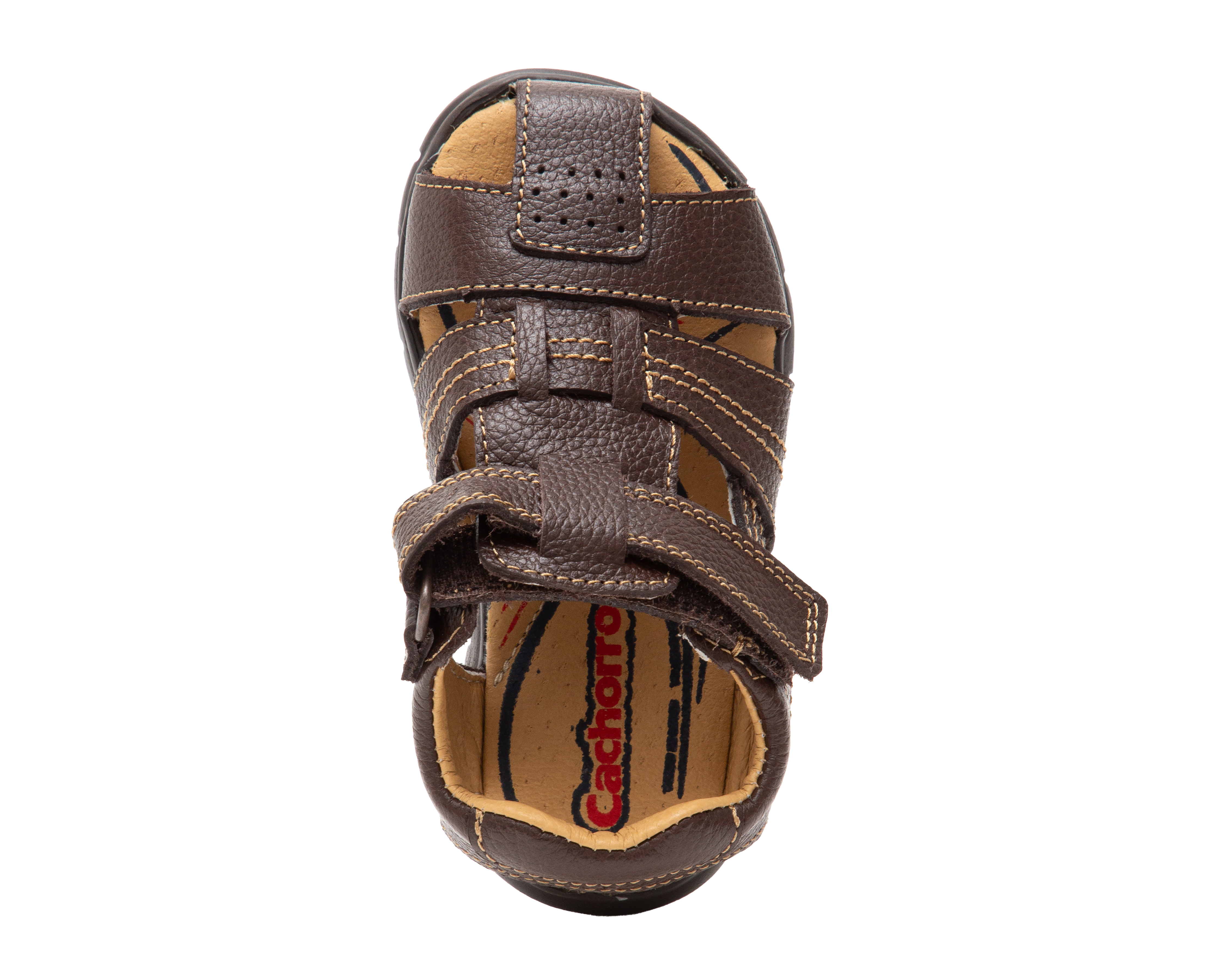 Foto 6 pulgar | Foto 5 | Sandalias Cachorros de Piel para Niño