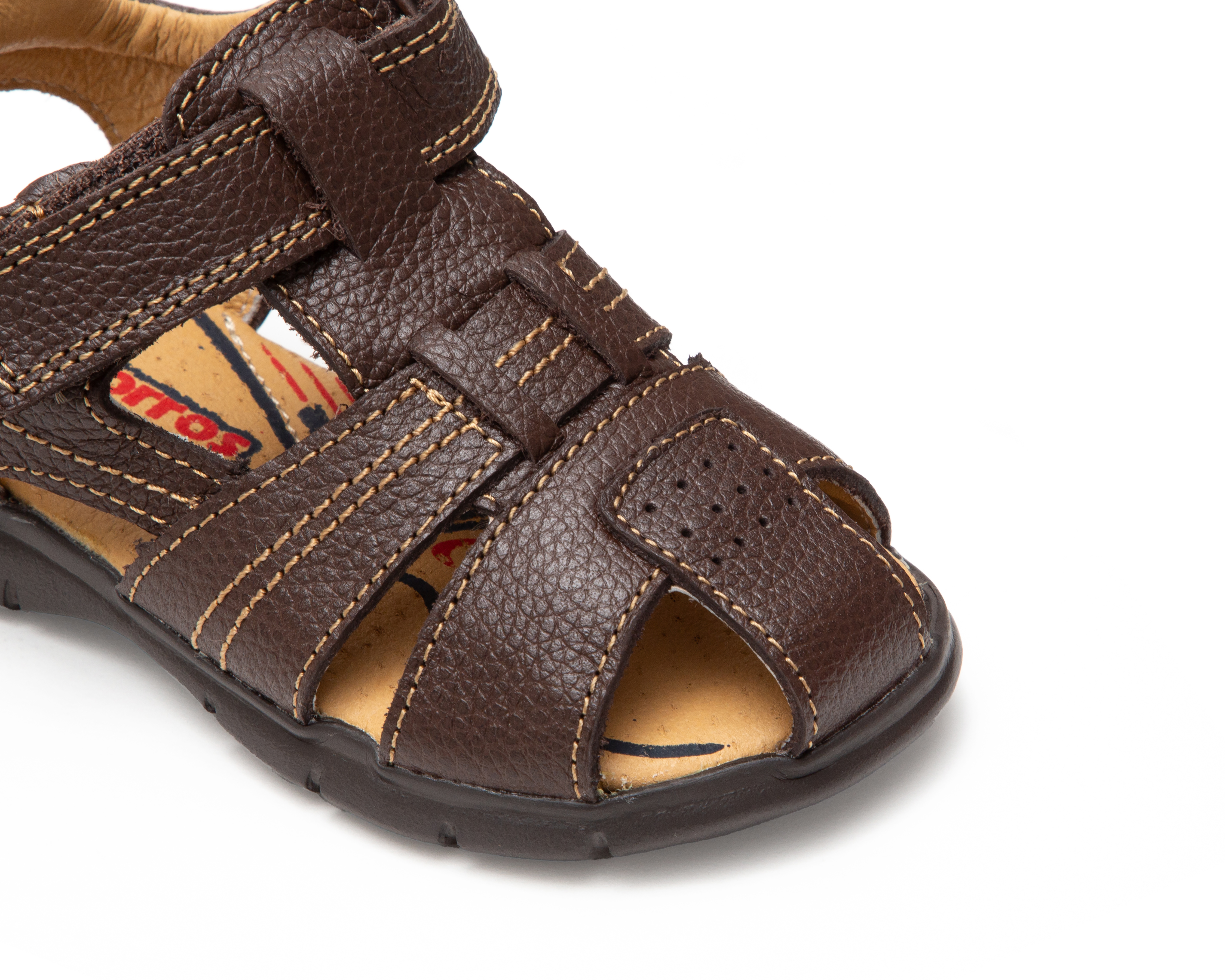 Foto 7 pulgar | Foto 6 | Sandalias Cachorros de Piel para Niño