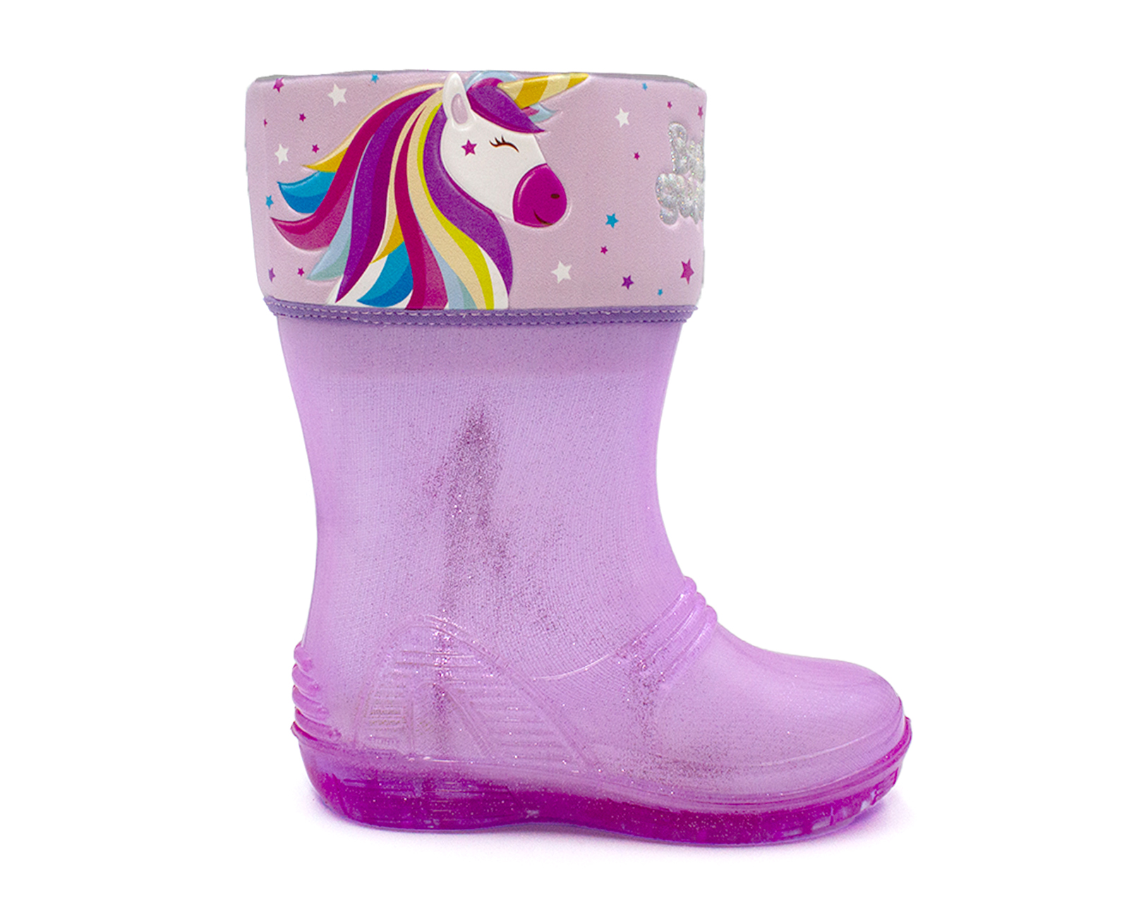 Foto 3 pulgar | Foto 2 | Botas de Lluvia Bubble Gummers Tiramisú para Niña