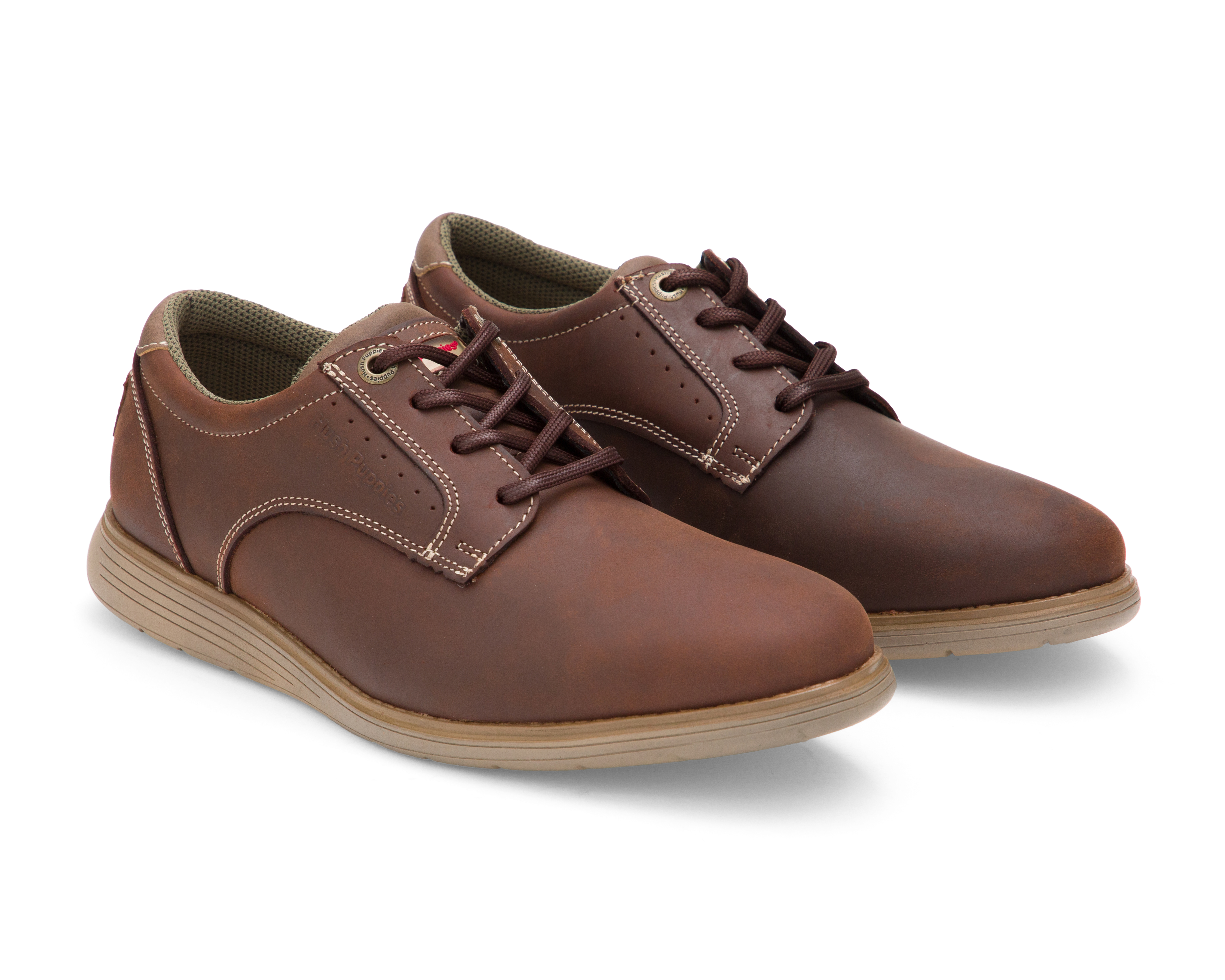 Foto 2 pulgar | Foto 1 | Zapatos Casuales Hush Puppies de Piel para Hombre