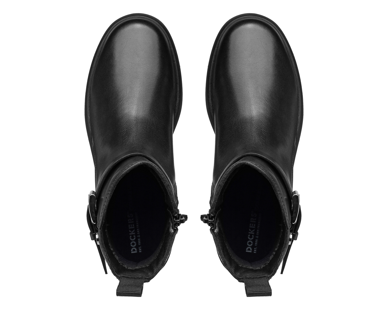 Foto 4 pulgar | Foto 3 | Botas Vaqueras Dockers Monica de Piel para Mujer