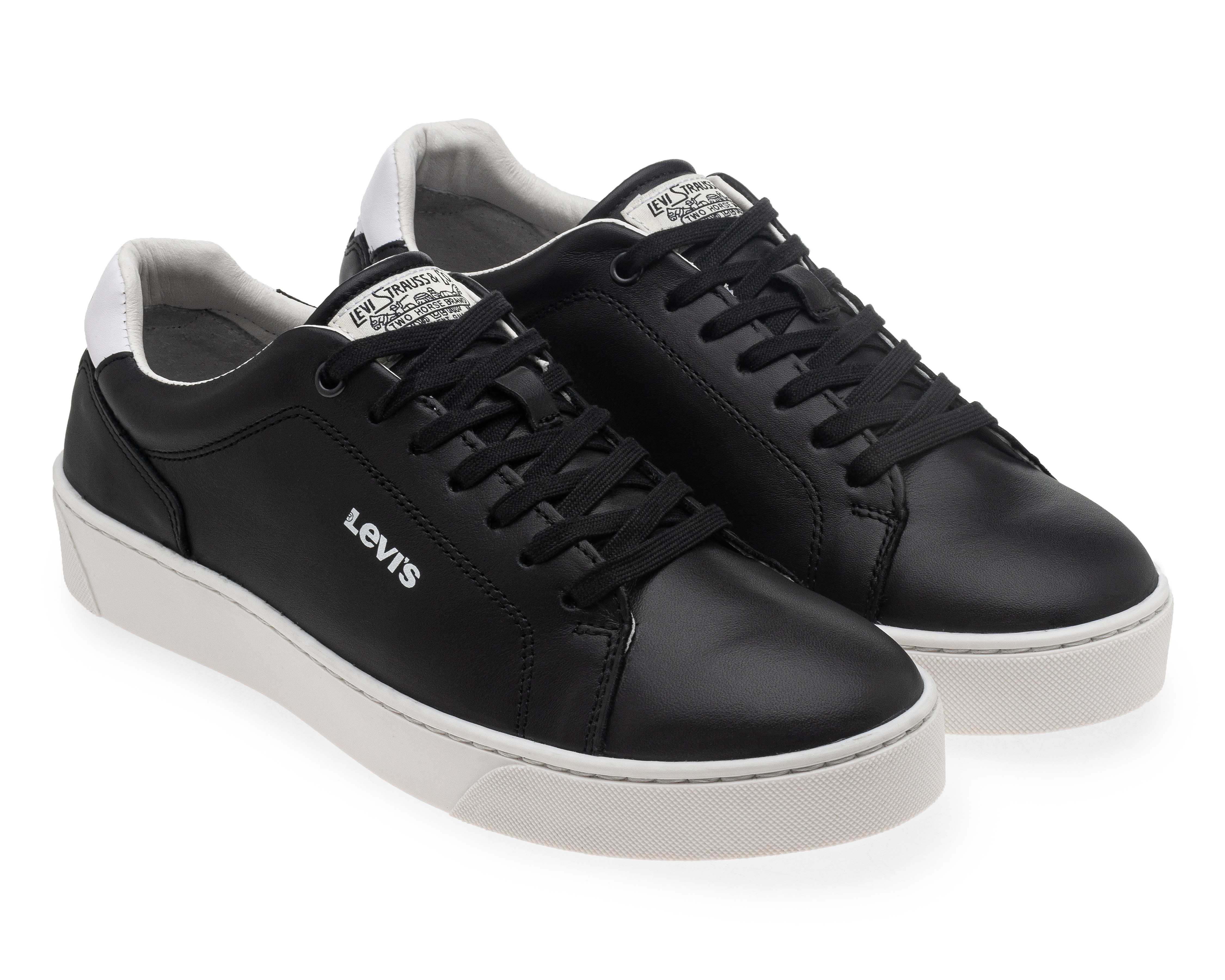 Foto 2 pulgar | Foto 1 | Tenis Levi's Ander de Piel para Hombre