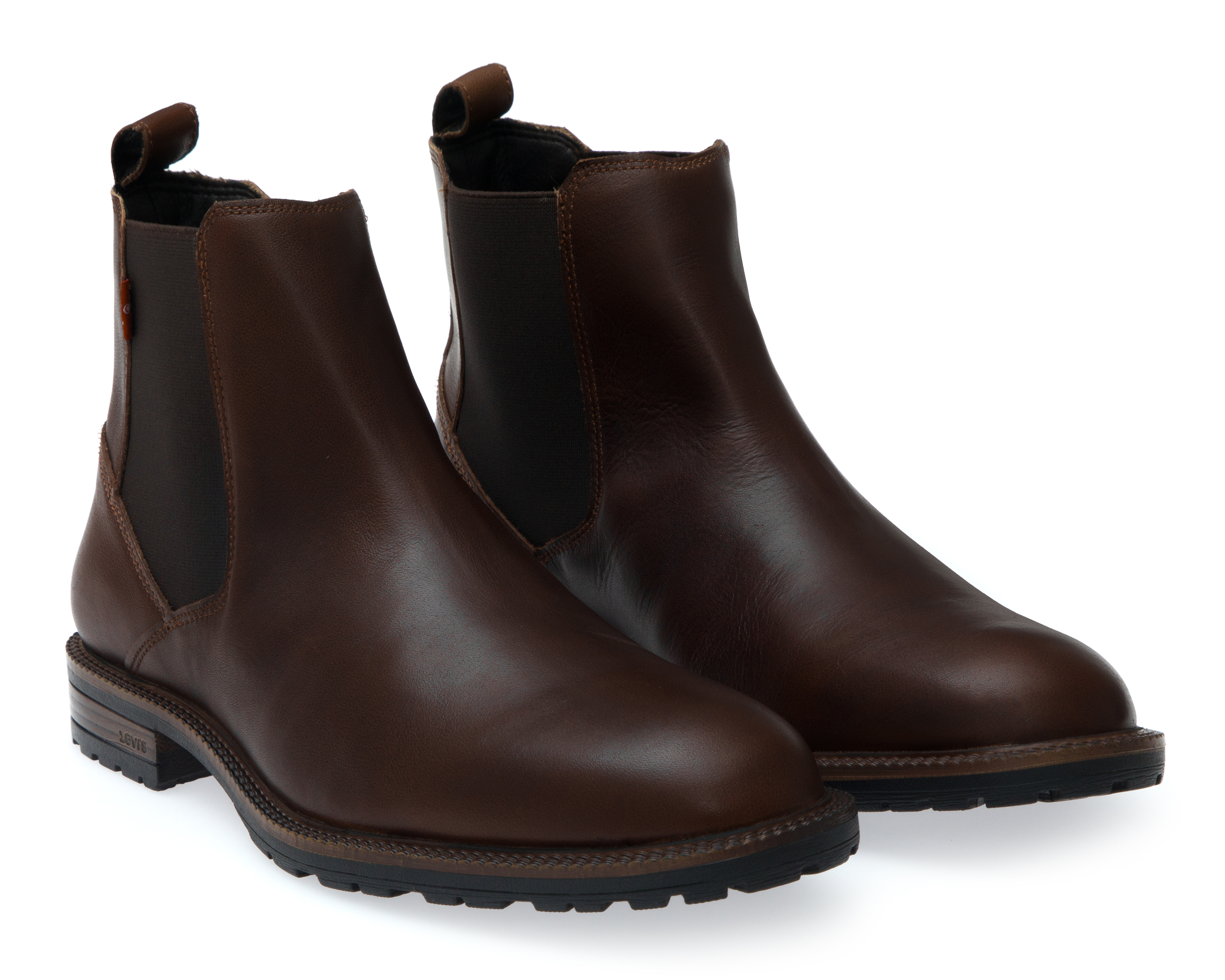 Foto 2 pulgar | Foto 1 | Botas Casuales Levi's Tebas de Piel para Hombre