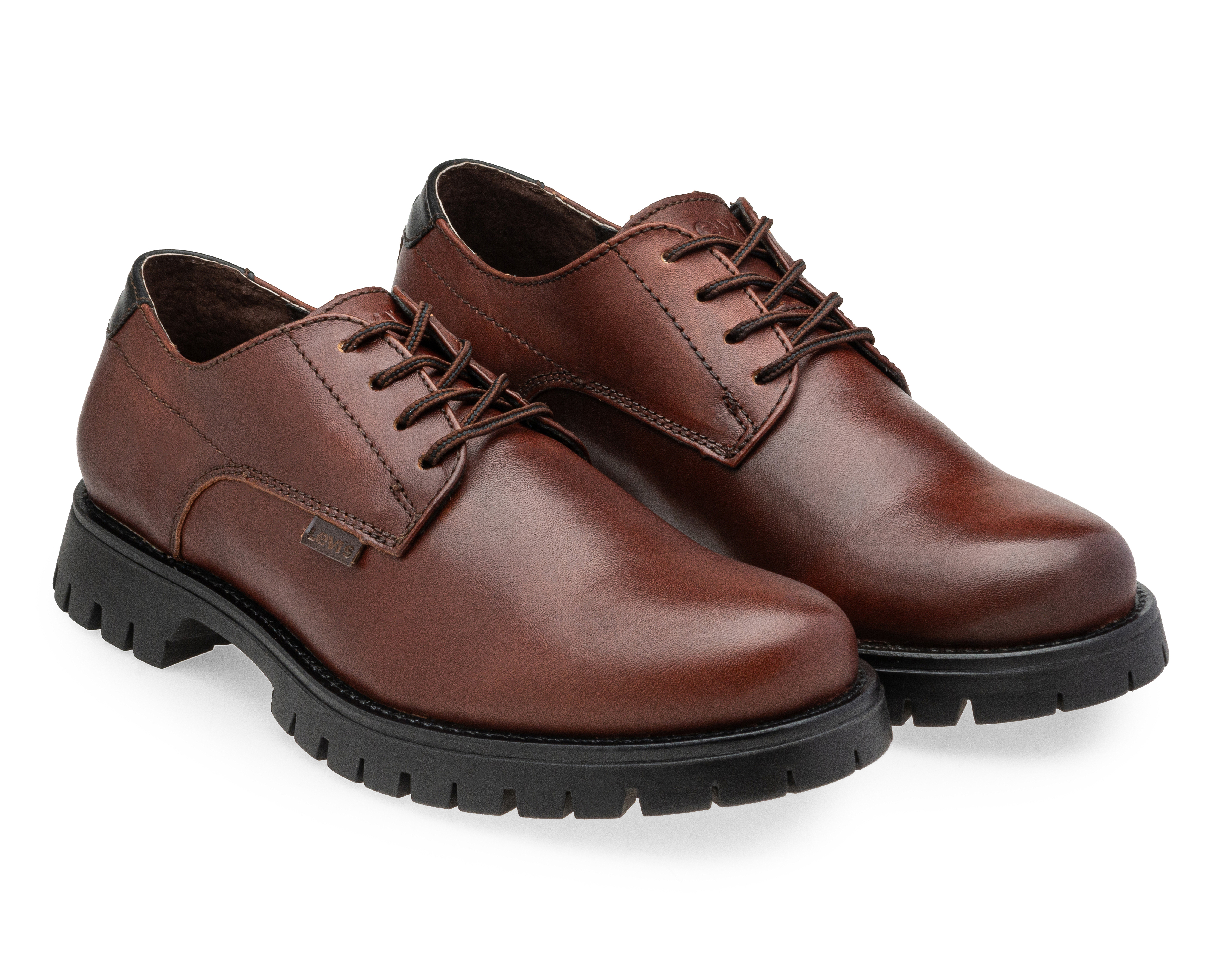 Foto 2 pulgar | Foto 1 | Zapatos Casuales Levi's Walker de Piel para Hombre