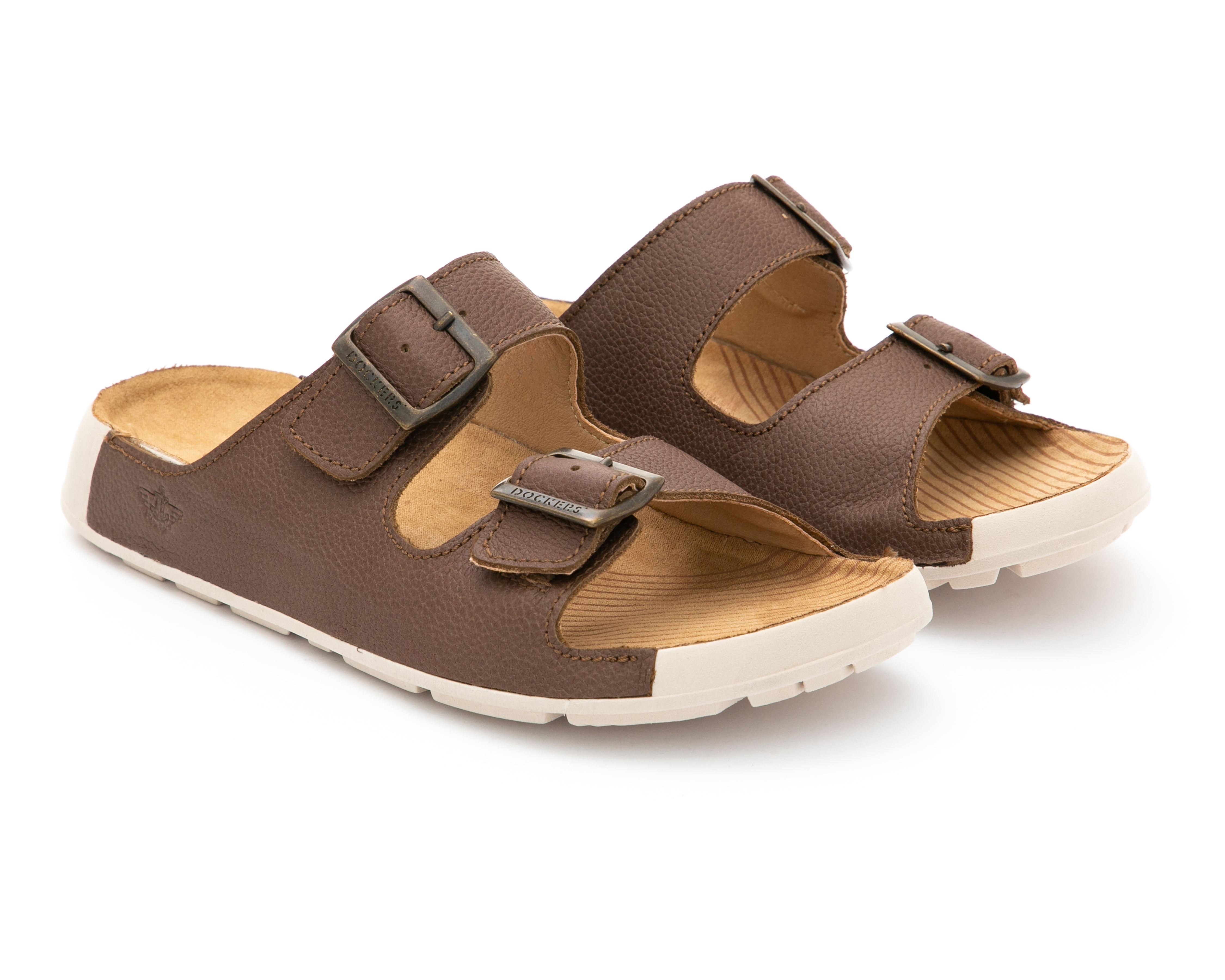 Foto 2 pulgar | Foto 1 | Sandalias Casuales Dockers de Piel para Hombre