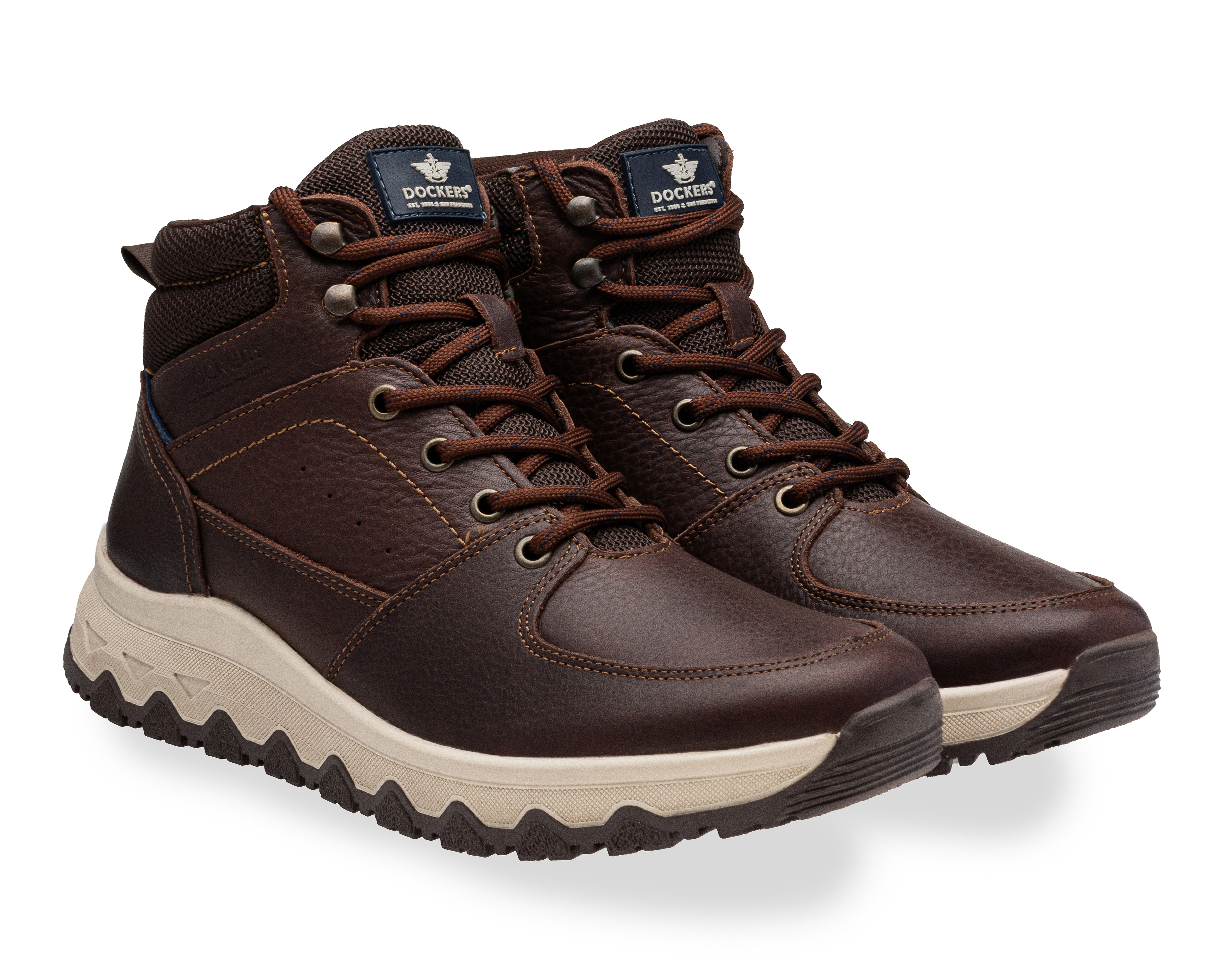Foto 2 pulgar | Foto 1 | Botas Outdoor Dockers Kingstone de Piel para Hombre