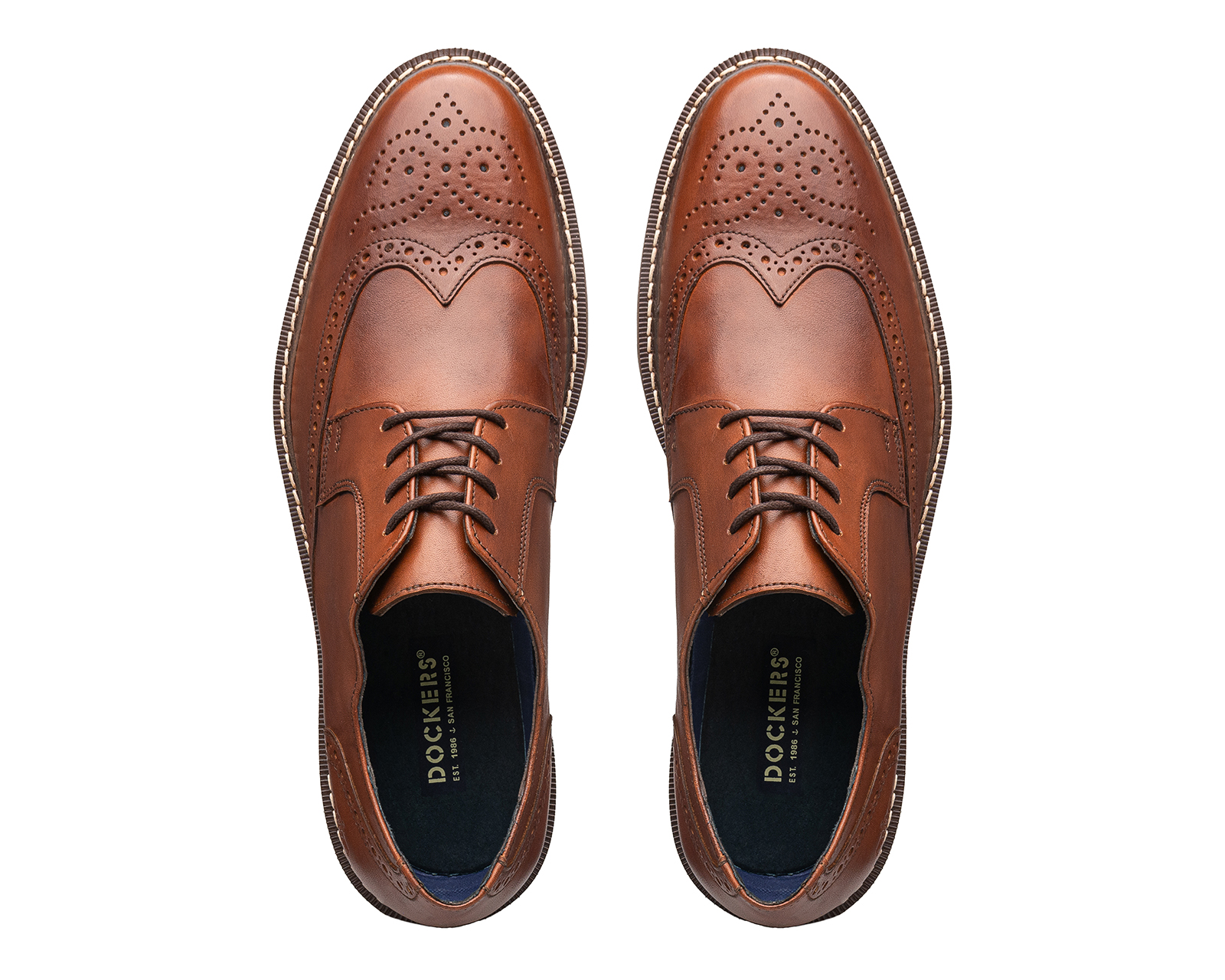 Foto 3 | Foto 3 | Zapatos Casuales Dockers de Piel para Hombre