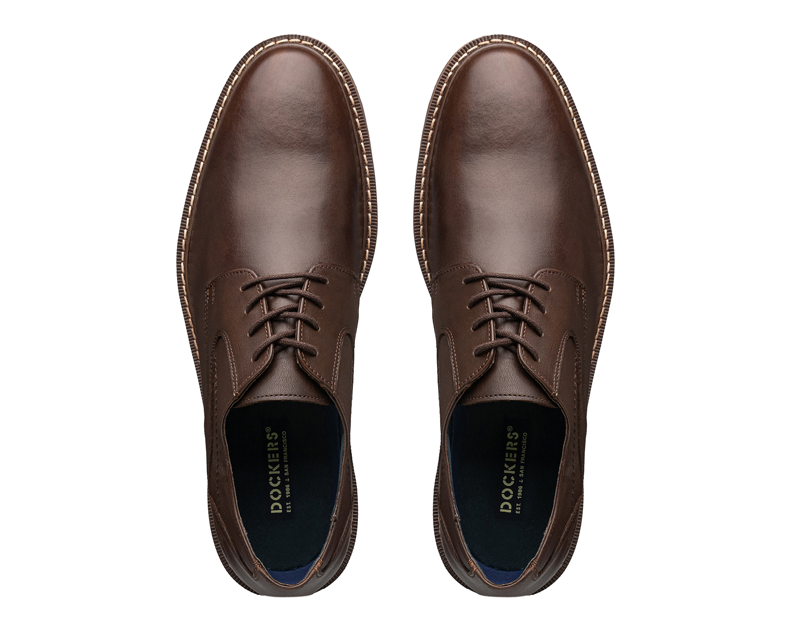 Foto 4 pulgar | Foto 2 | Zapatos Casuales Dockers de Piel para Hombre