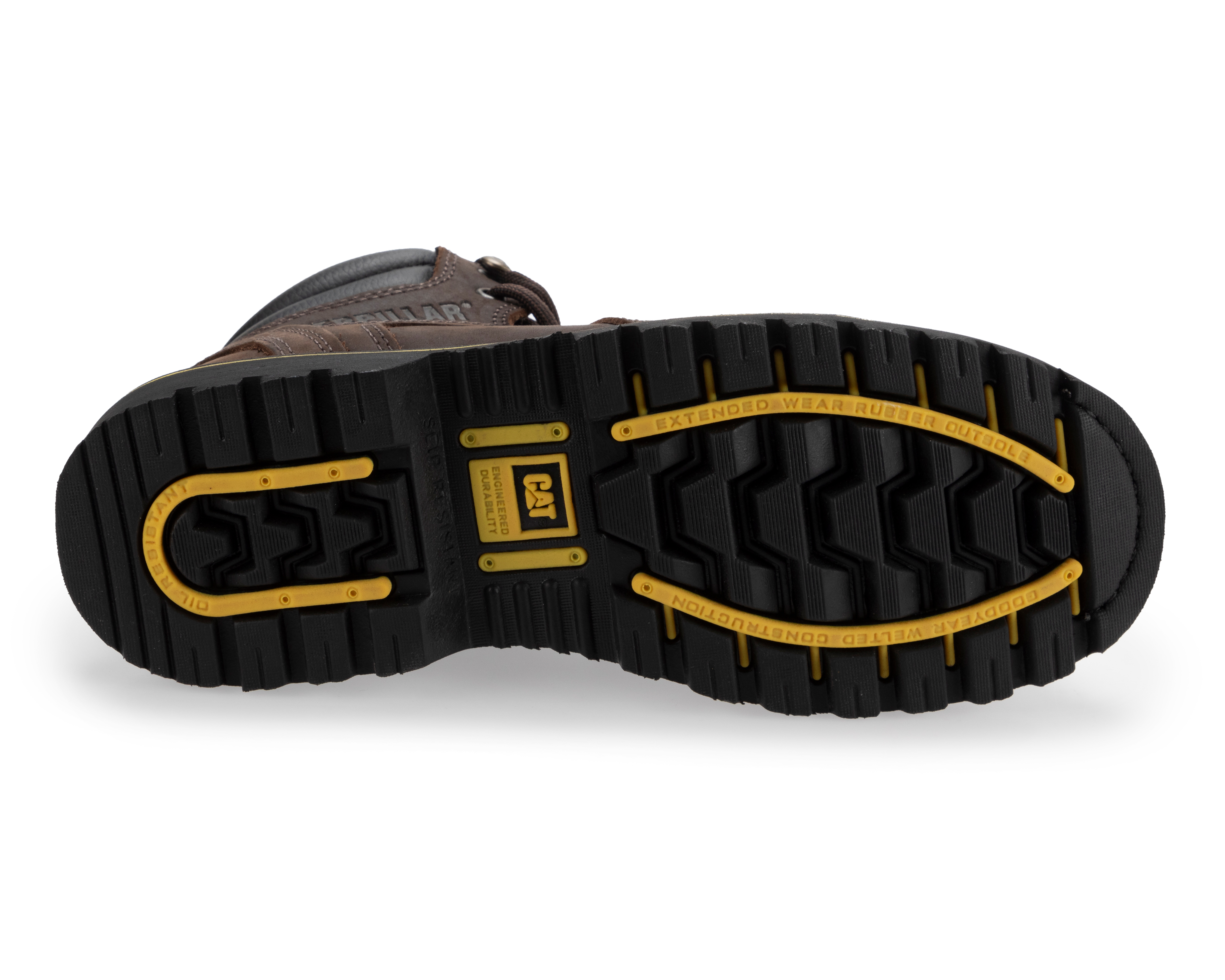 Foto 4 | Foto 4 | Botas de Trabajo CAT de Piel para Hombre Certificada