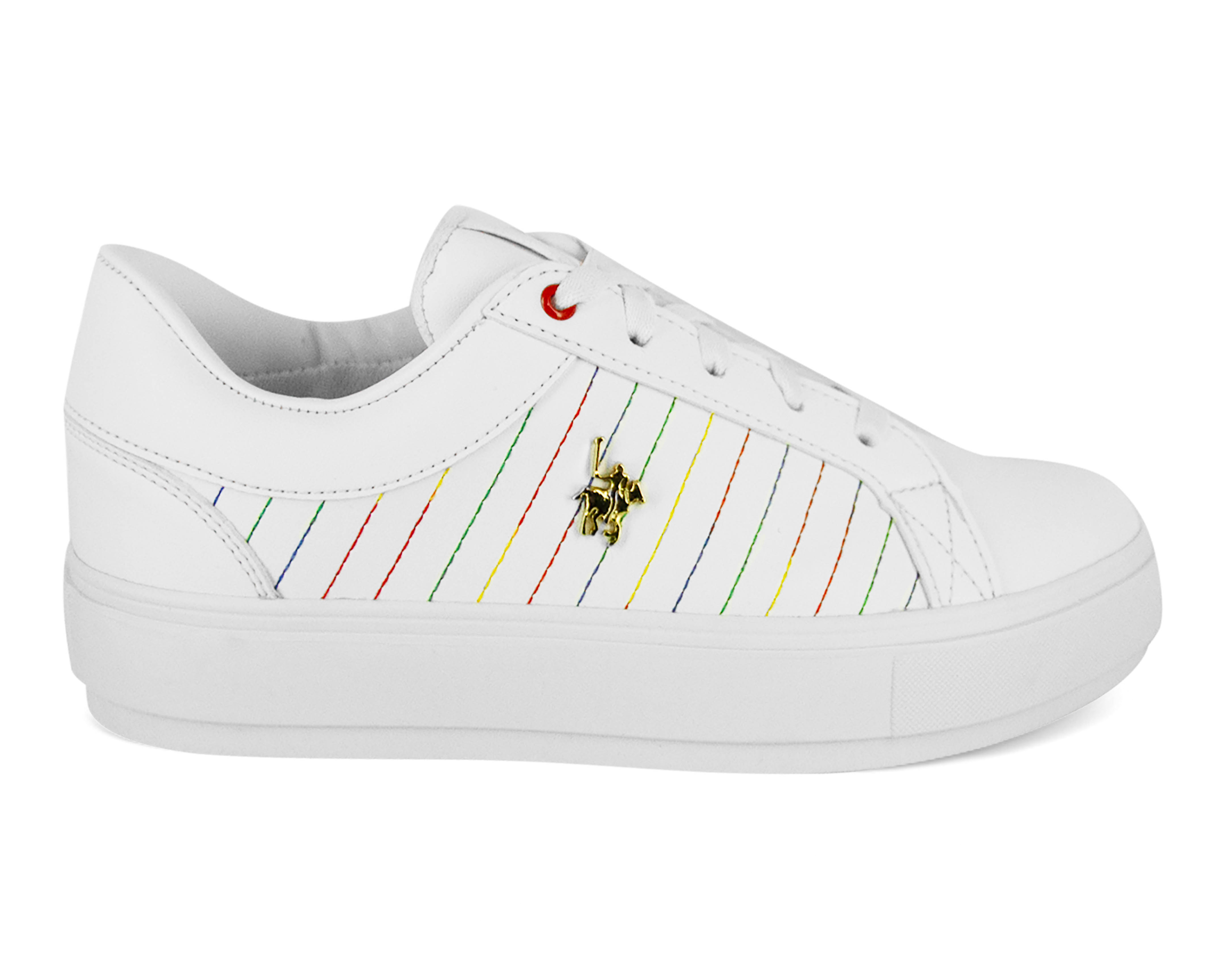 Foto 5 pulgar | Foto 4 | Tenis Casuales York Team Polo Club para Mujer