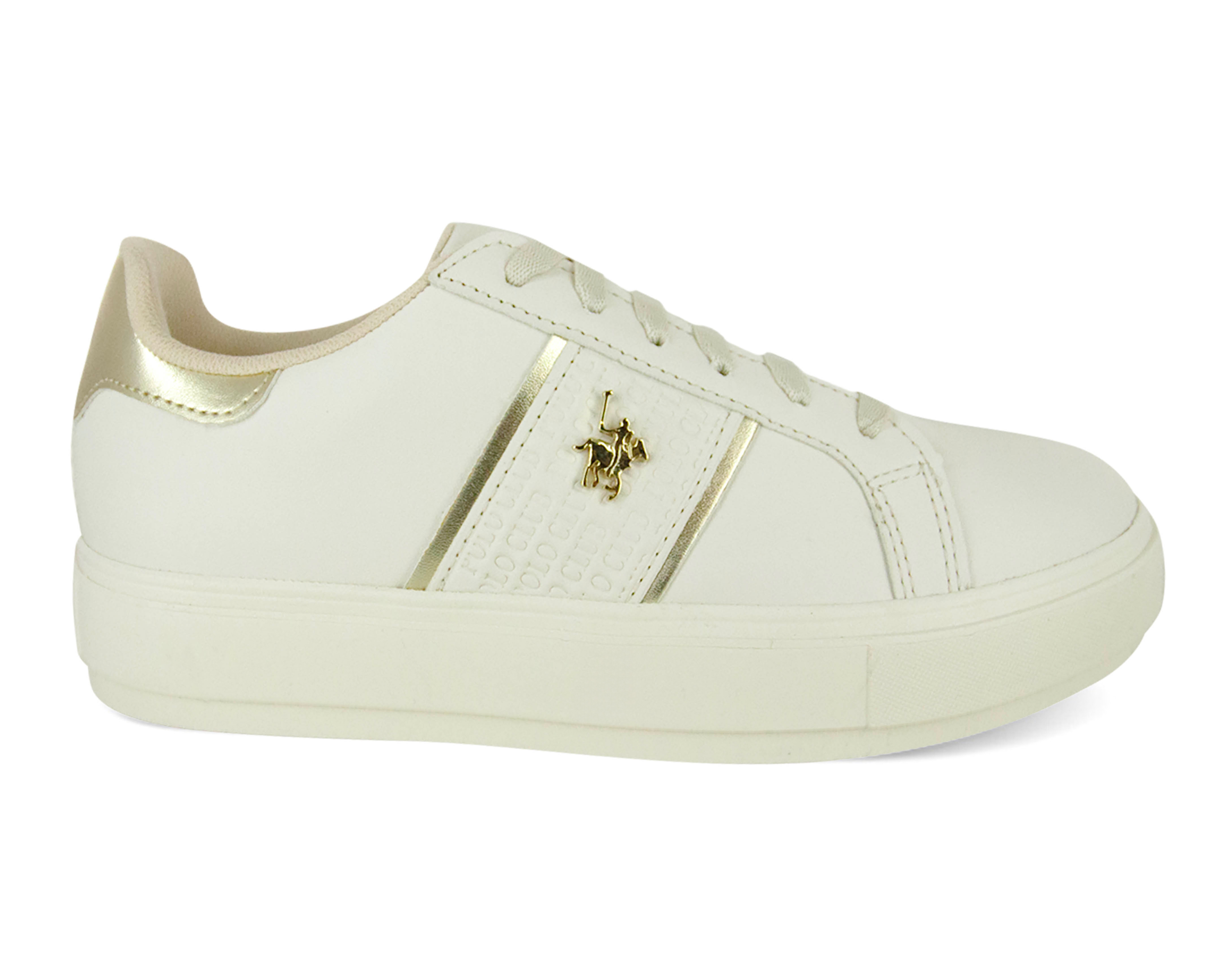 Foto 5 pulgar | Foto 4 | Tenis Casuales York Team Polo Club para Mujer