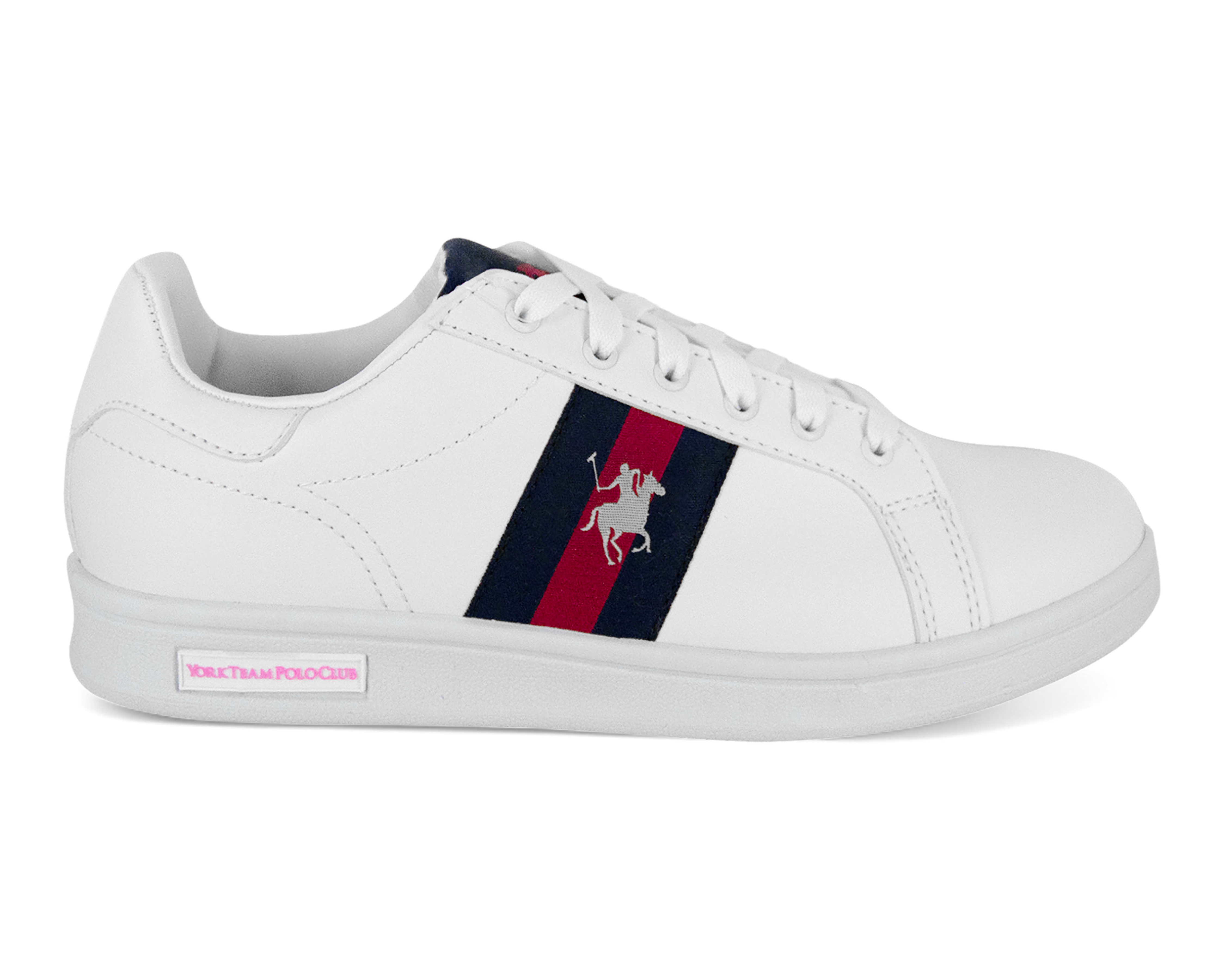 Foto 5 pulgar | Foto 4 | Tenis Casuales York Team Polo Club para Mujer
