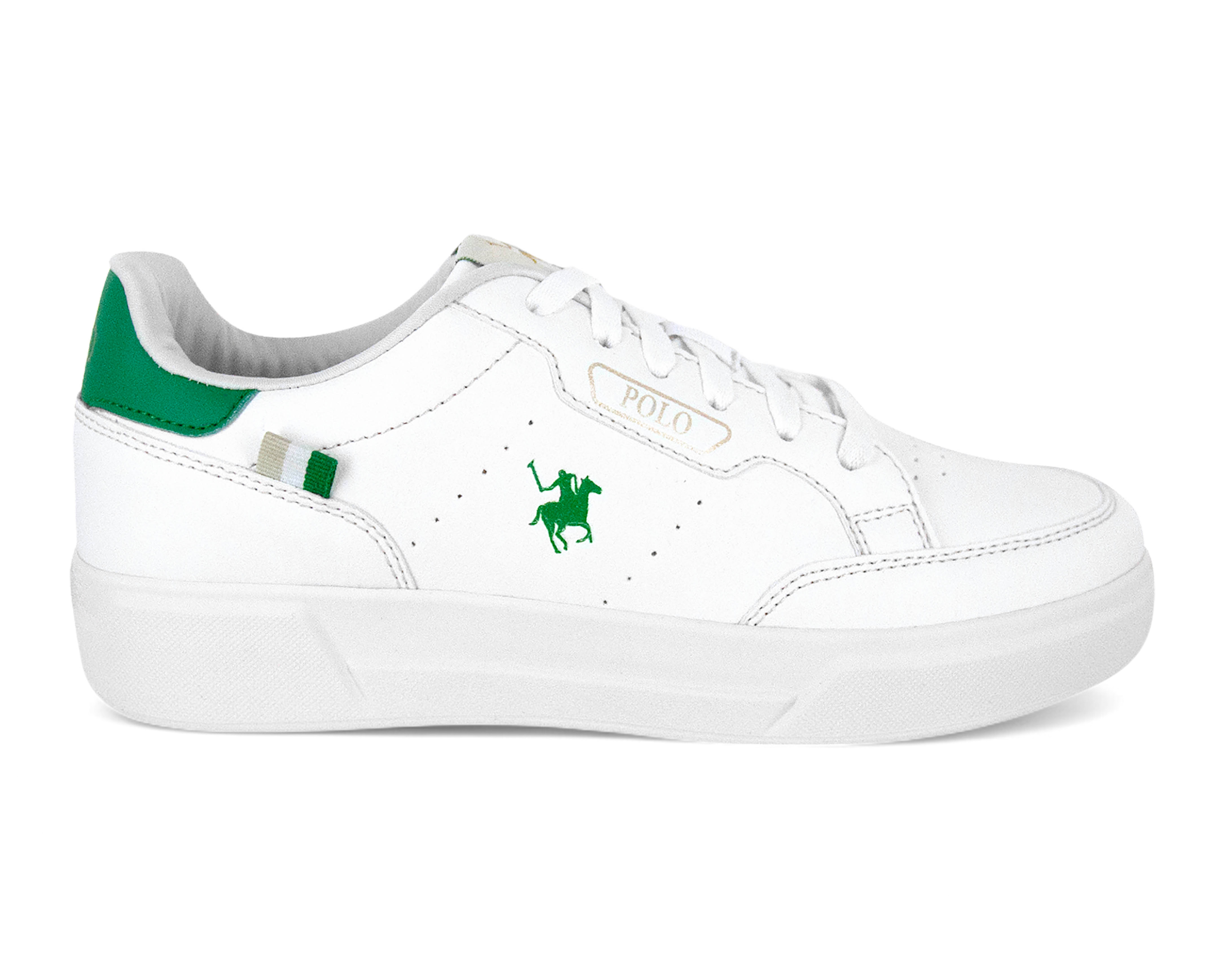 Foto 5 pulgar | Foto 4 | Tenis Casuales York Team Polo Club para Mujer