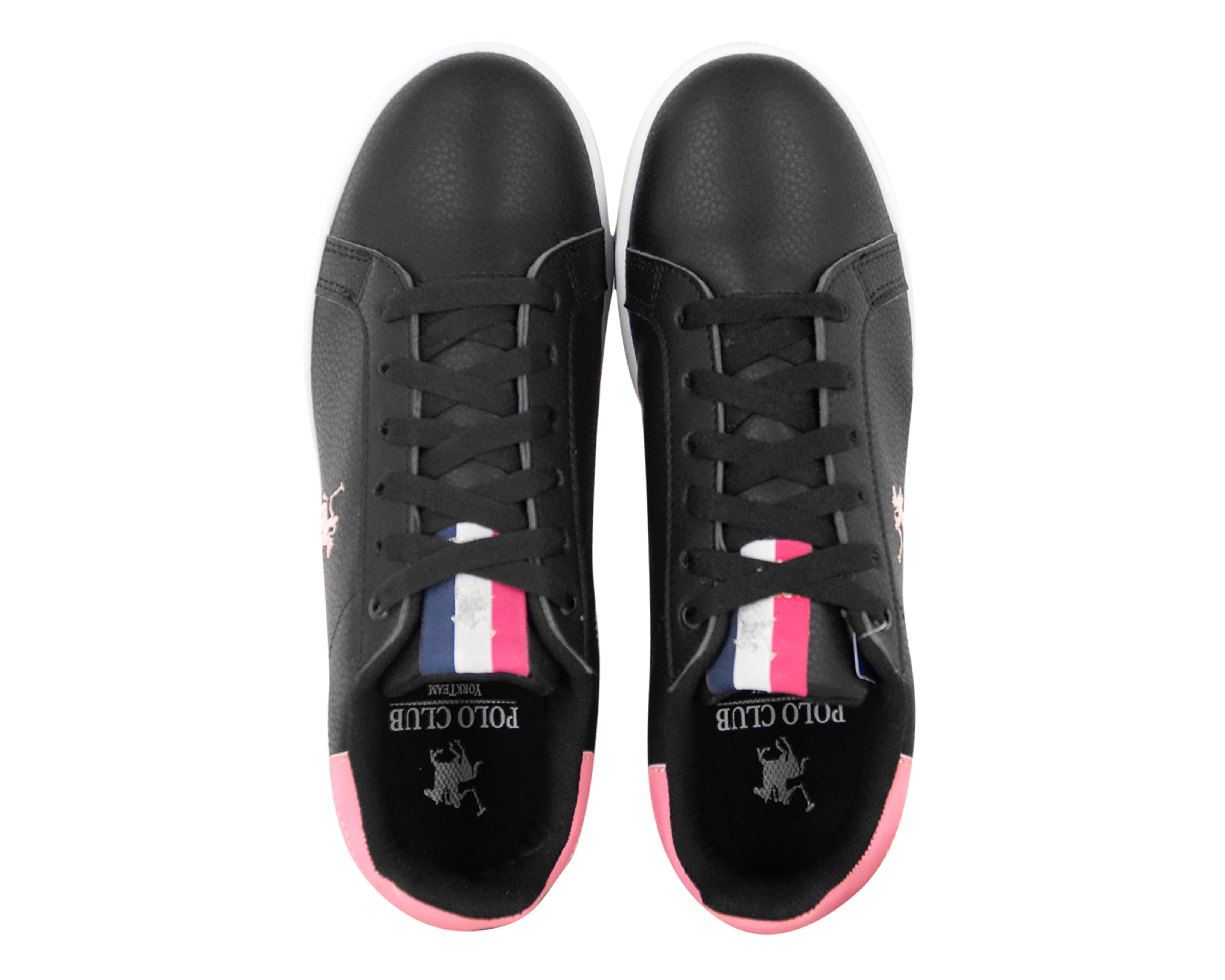 Foto 4 pulgar | Foto 3 | Tenis Casuales York Team Polo Club para Mujer