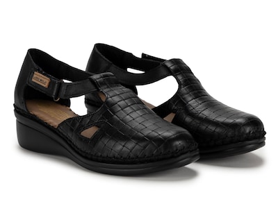 Foto 1 | Foto 1 | Zapatos Confort Lobo Solo de Piel para Mujer