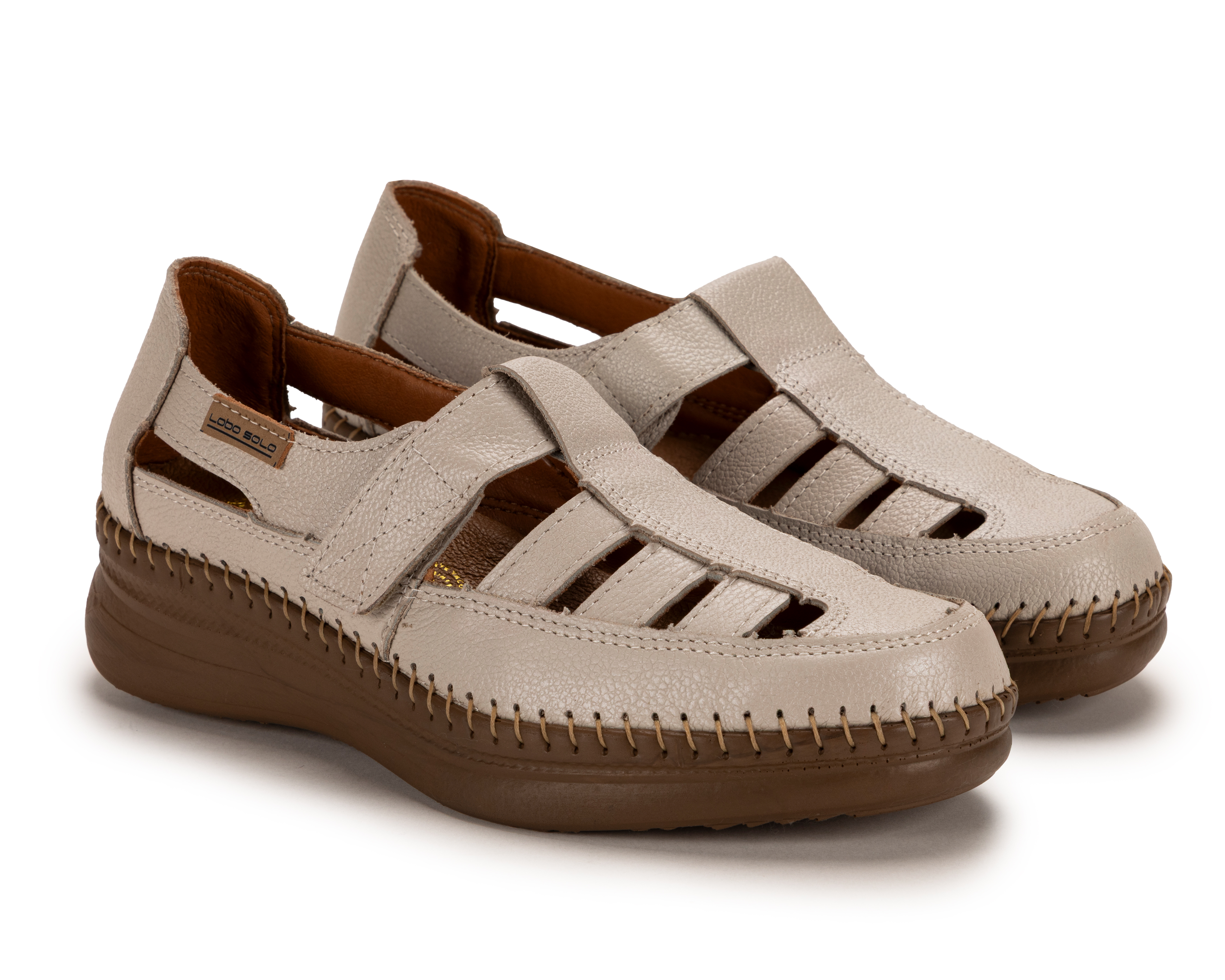 Foto 2 pulgar | Foto 1 | Zapatos Casuales Lobo Solo de Piel para Mujer