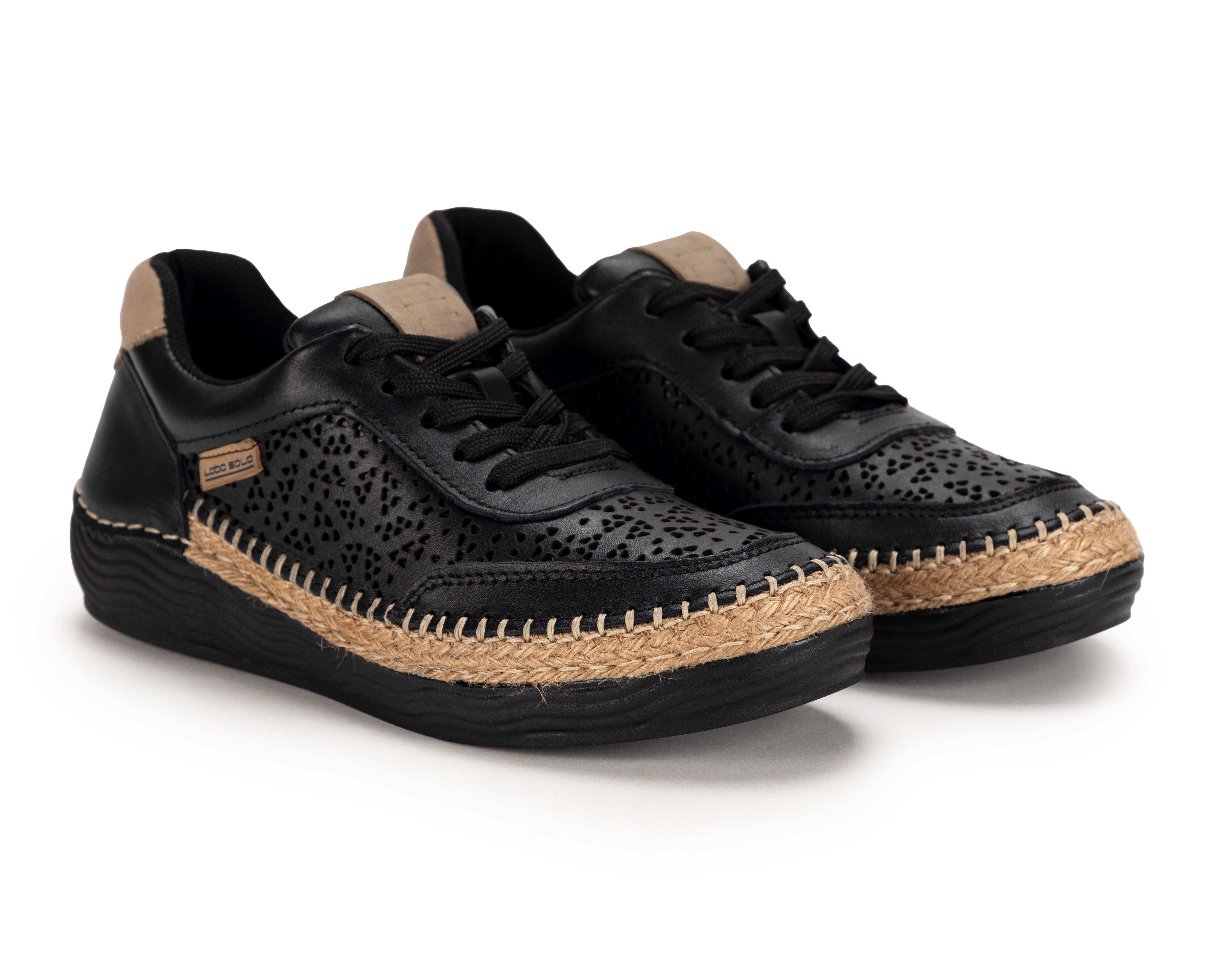 Foto 2 pulgar | Foto 1 | Tenis Casuales Lobo Solo de Piel para Hombre