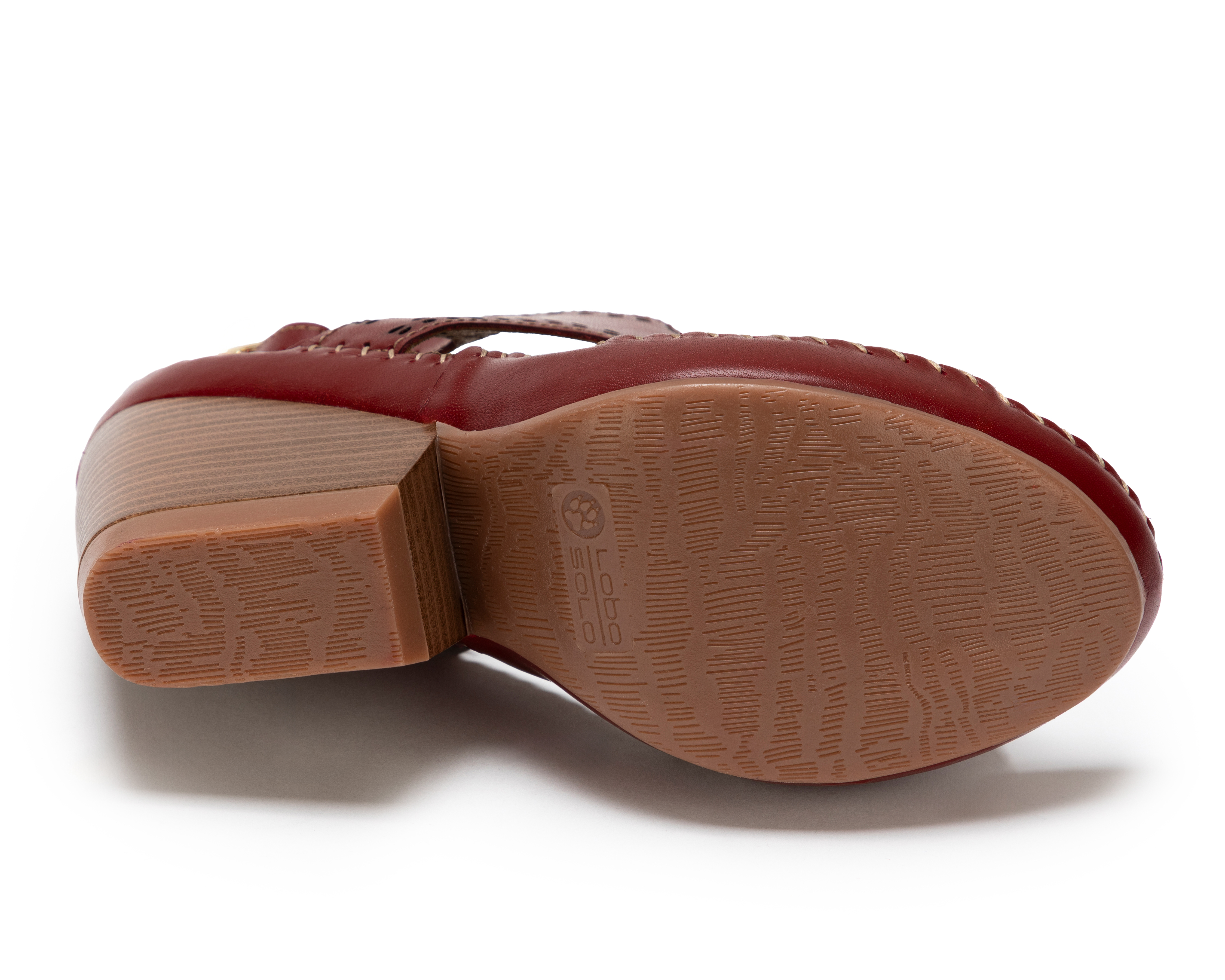 Foto 5 pulgar | Foto 4 | Sandalias Confort Lobo Solo de Piel para Mujer