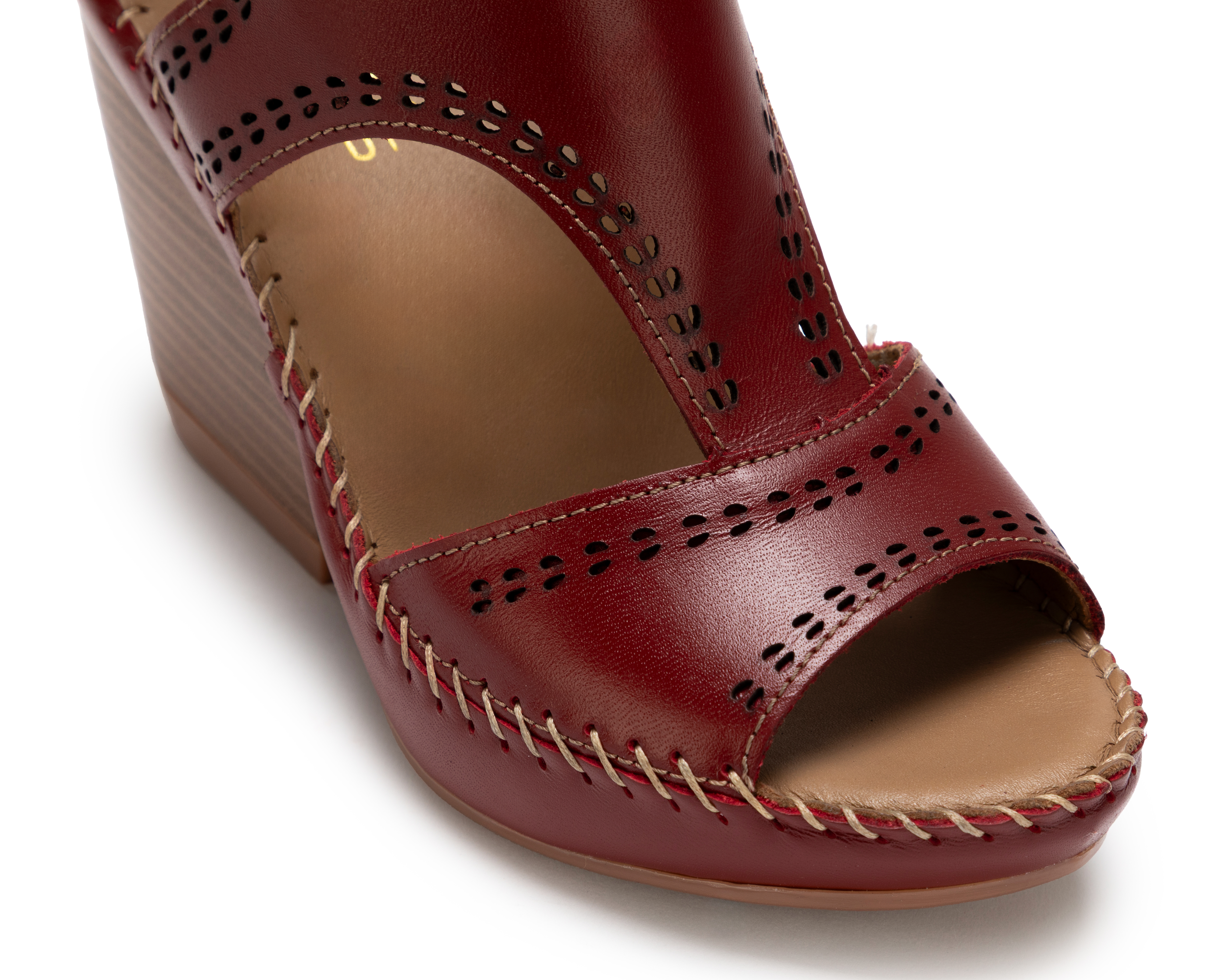 Foto 7 pulgar | Foto 6 | Sandalias Confort Lobo Solo de Piel para Mujer