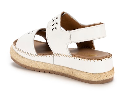 Foto 3 | Foto 3 | Sandalias Confort Lobo Solo de Piel para Mujer