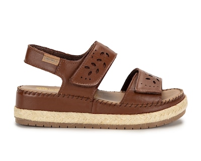 Foto 2 | Foto 2 | Sandalias Confort Lobo Solo de Piel para Mujer
