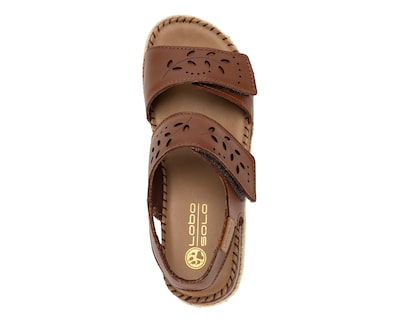 Foto 5 | Foto 5 | Sandalias Confort Lobo Solo de Piel para Mujer