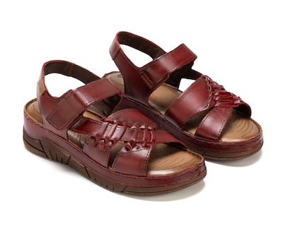Foto 1 | Foto 1 | Sandalias Confort Lobo Solo de Piel para Mujer