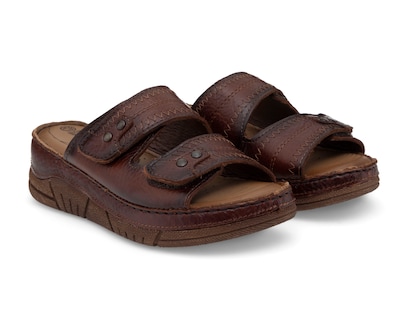 Foto 1 | Foto 1 | Sandalias Confort Lobo Solo de Piel para Mujer