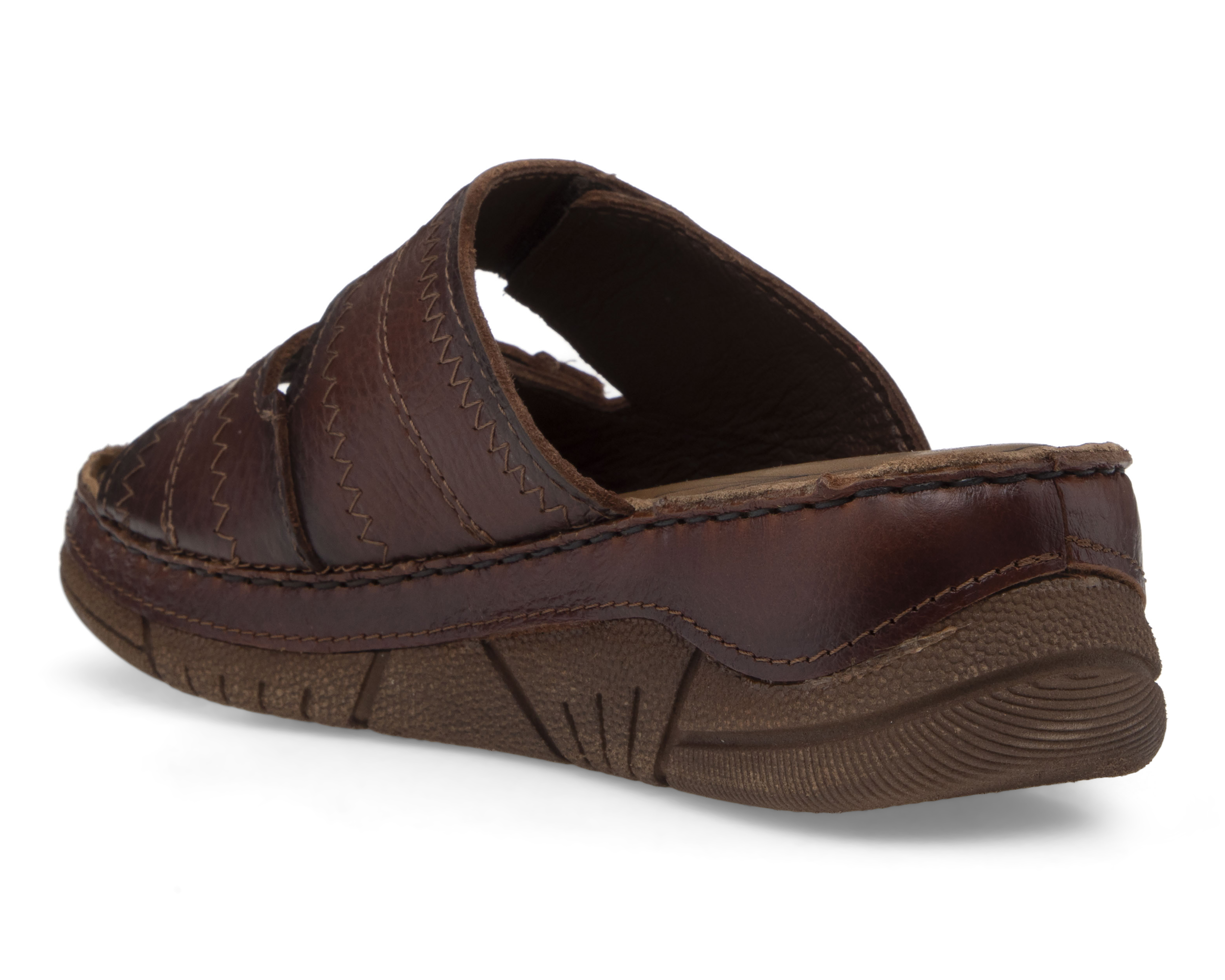 Foto 4 pulgar | Foto 3 | Sandalias Confort Lobo Solo de Piel para Mujer