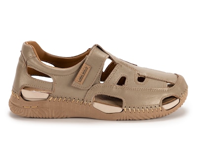 Foto 2 | Foto 2 | Sandalias Confort Lobo Solo de Piel para Mujer