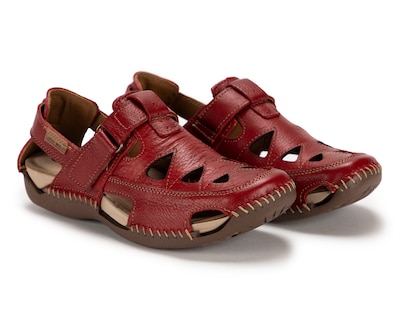 Foto 1 | Foto 1 | Sandalias Confort Lobo Solo de Piel para Mujer