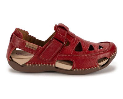 Foto 2 | Foto 2 | Sandalias Confort Lobo Solo de Piel para Mujer