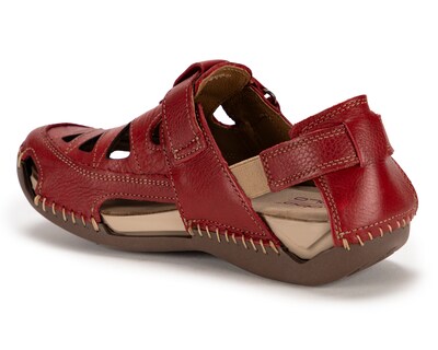 Foto 3 | Foto 3 | Sandalias Confort Lobo Solo de Piel para Mujer