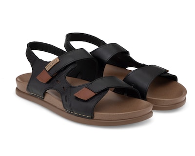 Foto 1 | Foto 1 | Sandalias Confort Lobo Solo de Piel para Mujer