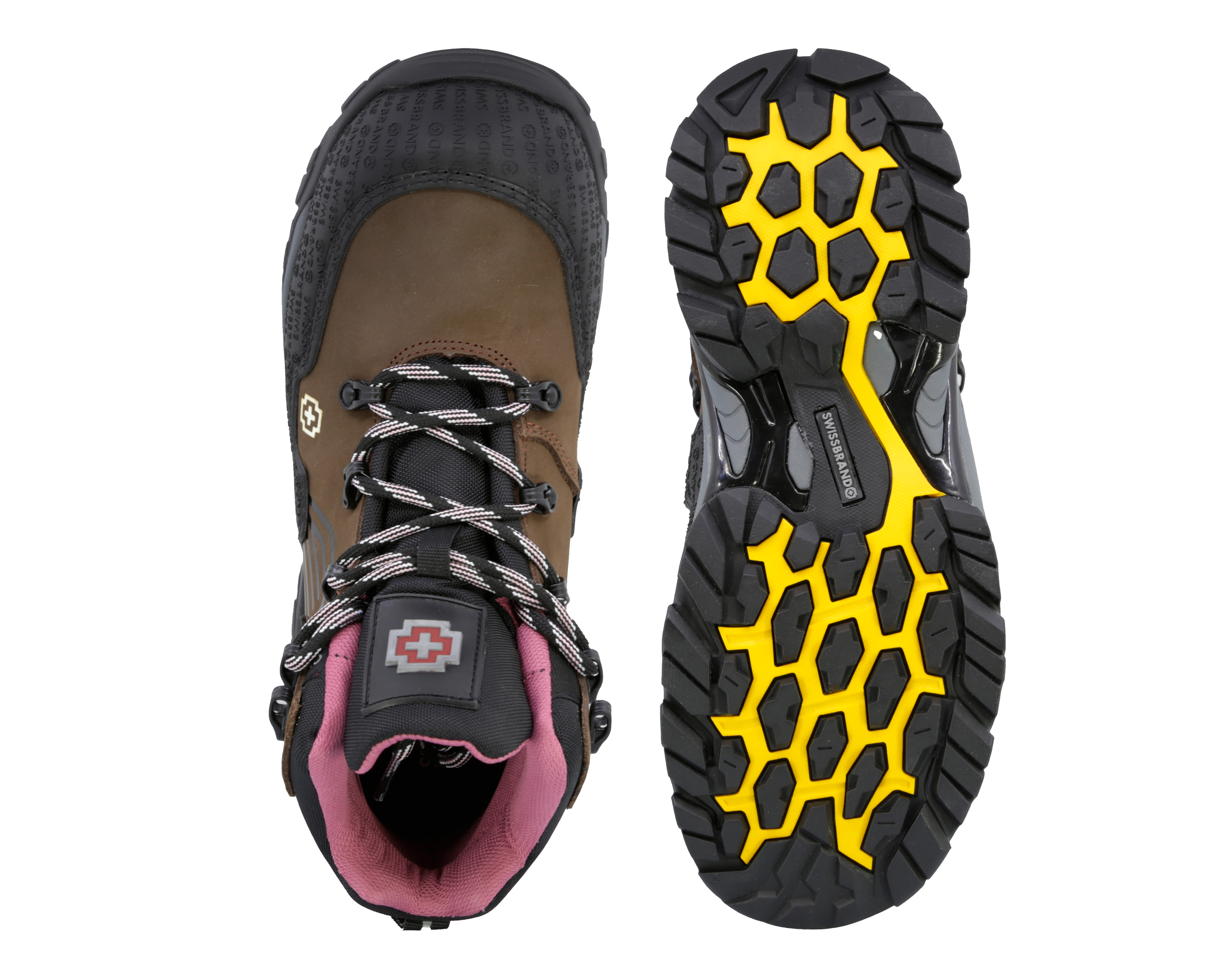 Foto 2 | Foto 2 | Botas de Trabajo Swissbrand Alpes 416-C de Piel para Mujer Certificada