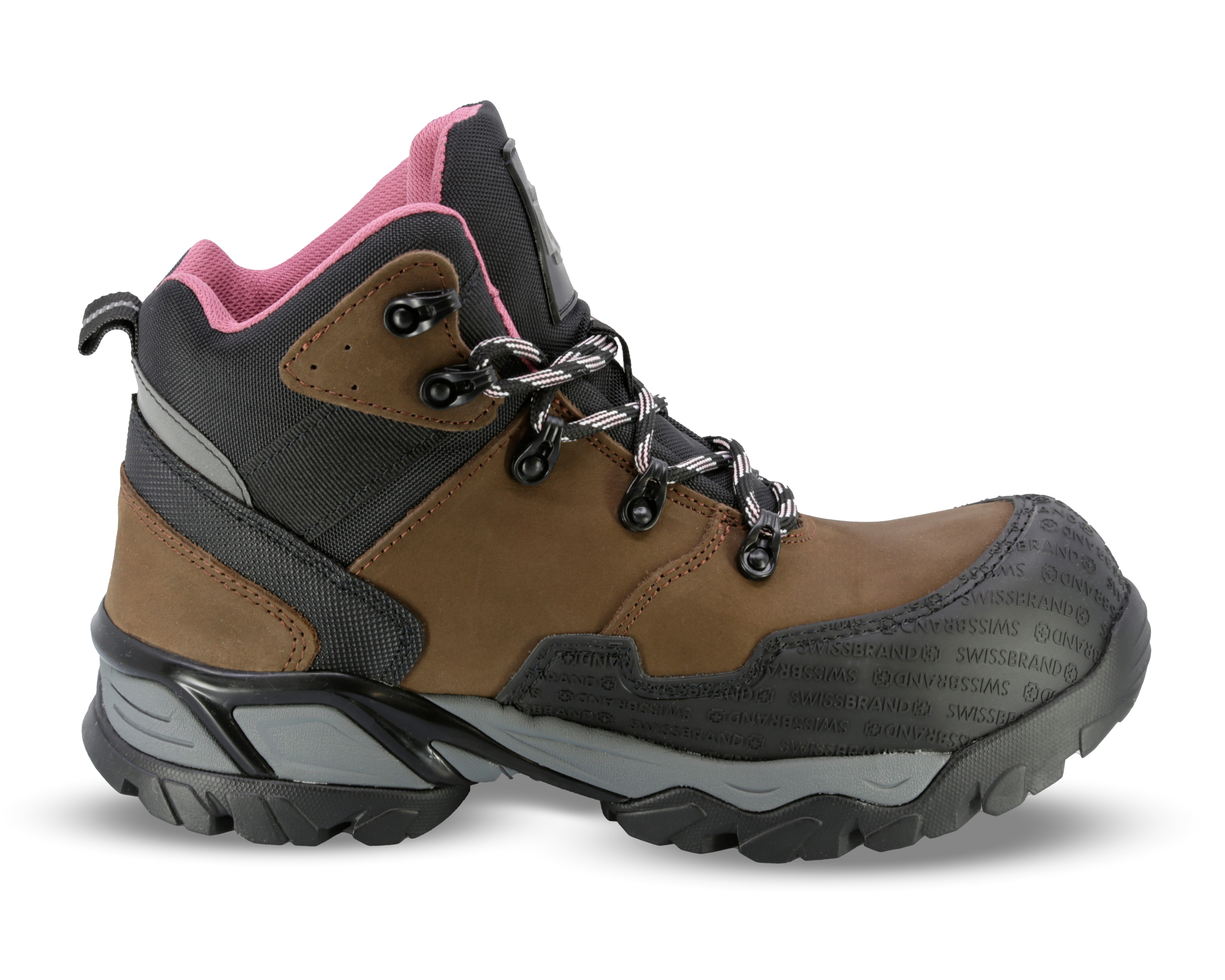 Foto 5 pulgar | Foto 4 | Botas de Trabajo Swissbrand Alpes 416-C de Piel para Mujer Certificada