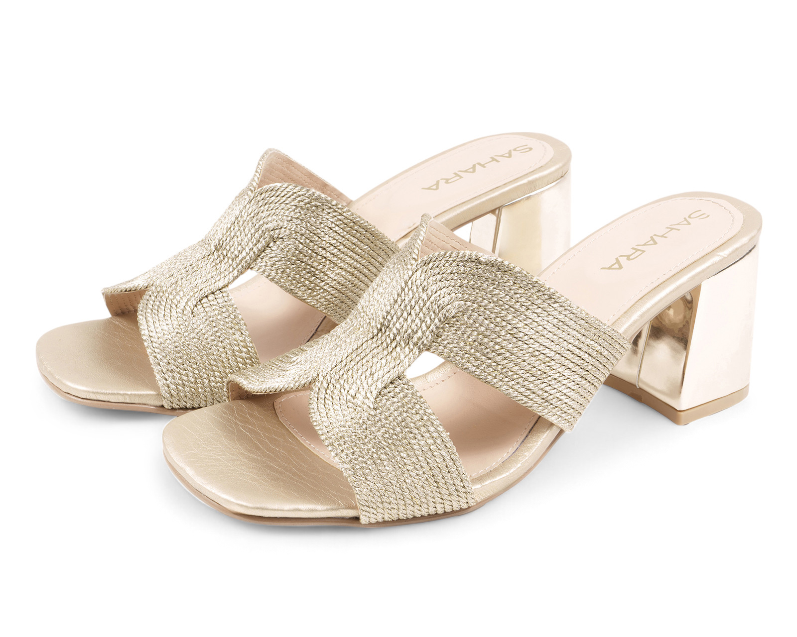 Foto 2 pulgar | Foto 1 | Sandalias de Tacón Sahara para Mujer