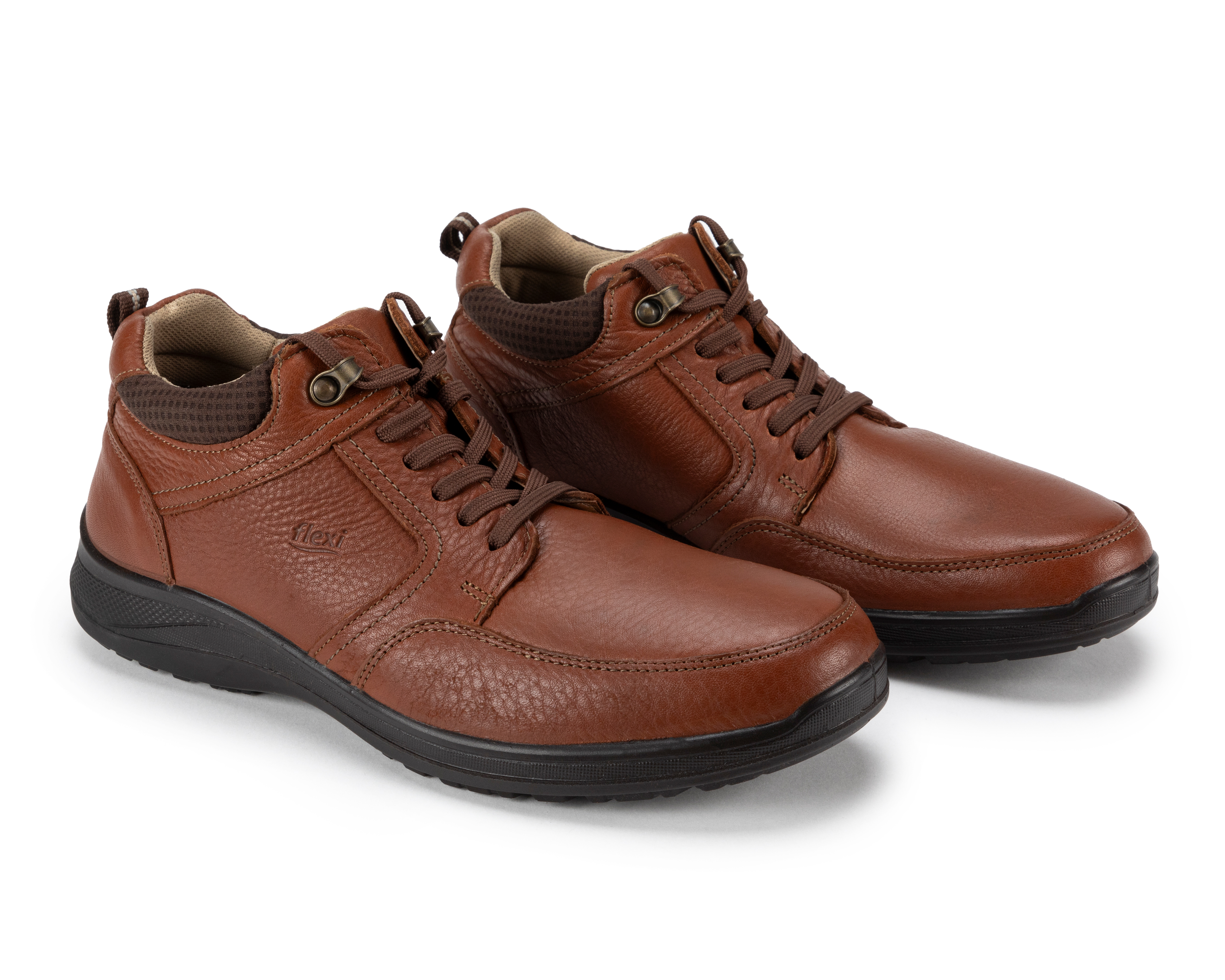 Foto 1 | Foto 1 | Botines Confort Flexi de Piel para Hombre