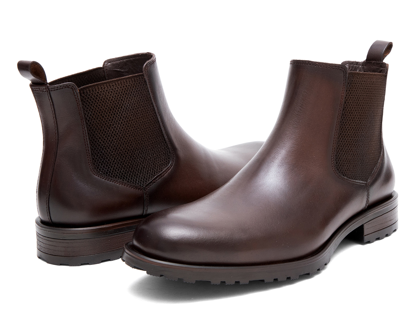 Foto 1 | Foto 1 | Botas Casuales Christian Gallery de Piel para Hombre