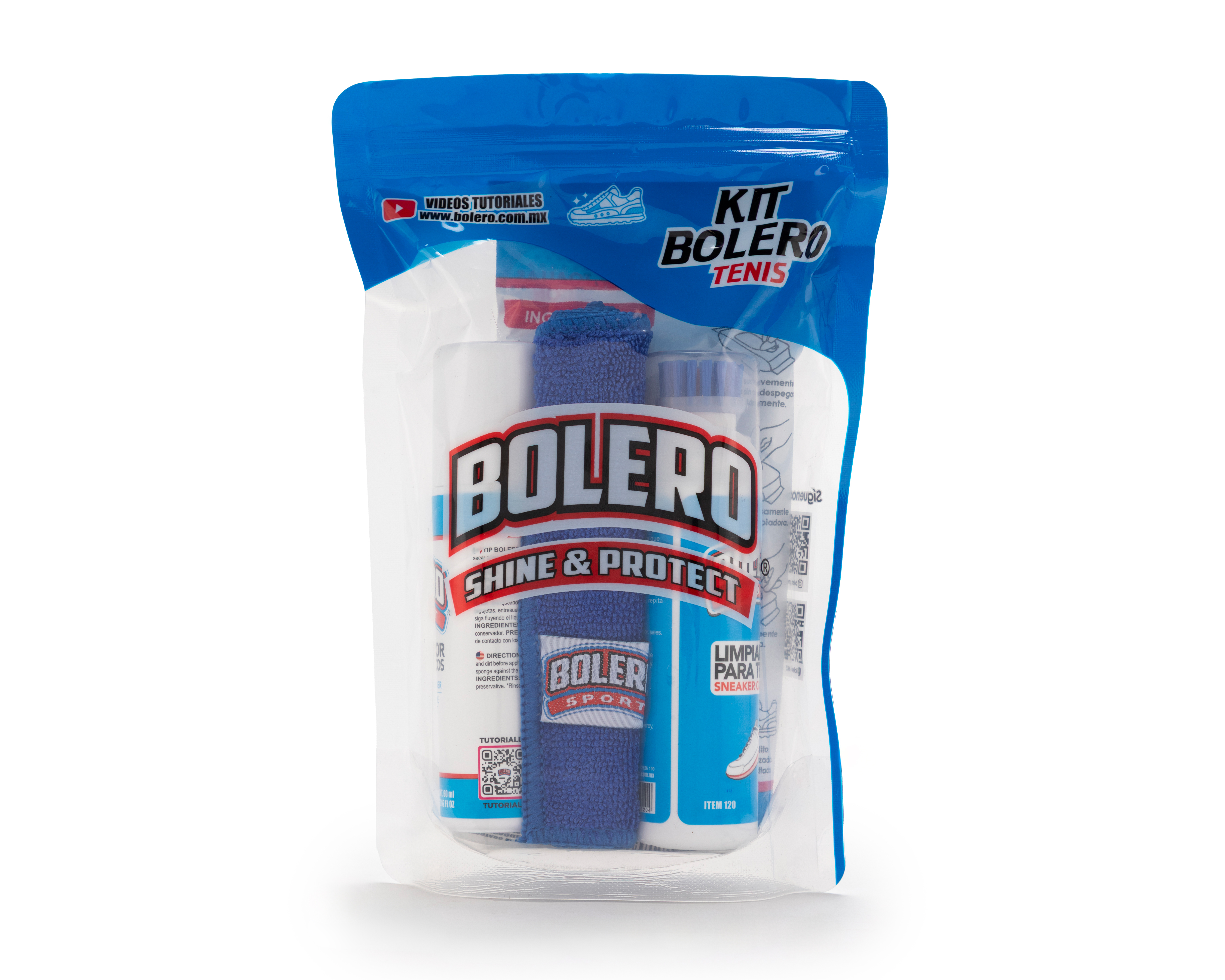 Foto 2 pulgar | Foto 1 | Kit de Limpieza para Tenis Bolero 4 Piezas