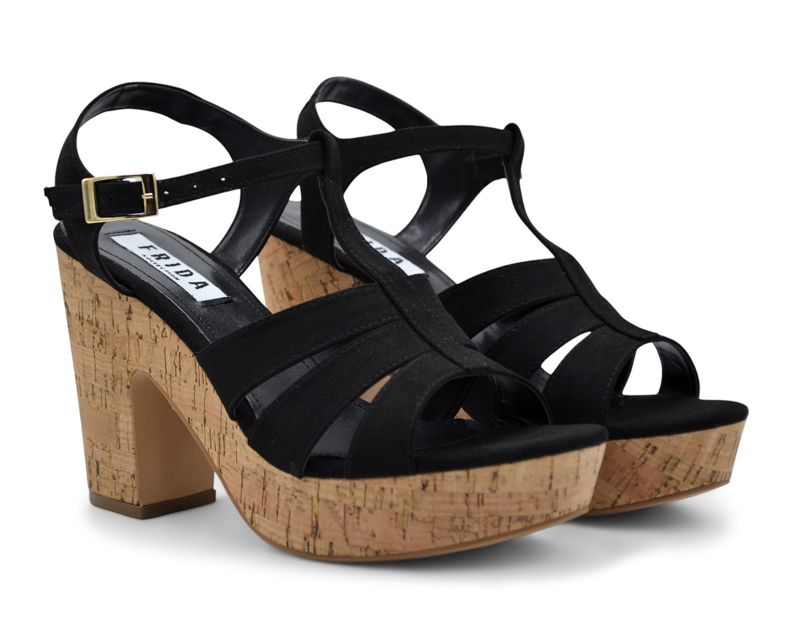 Foto 2 pulgar | Foto 1 | Sandalias de Tacón Frida Kollection para Mujer