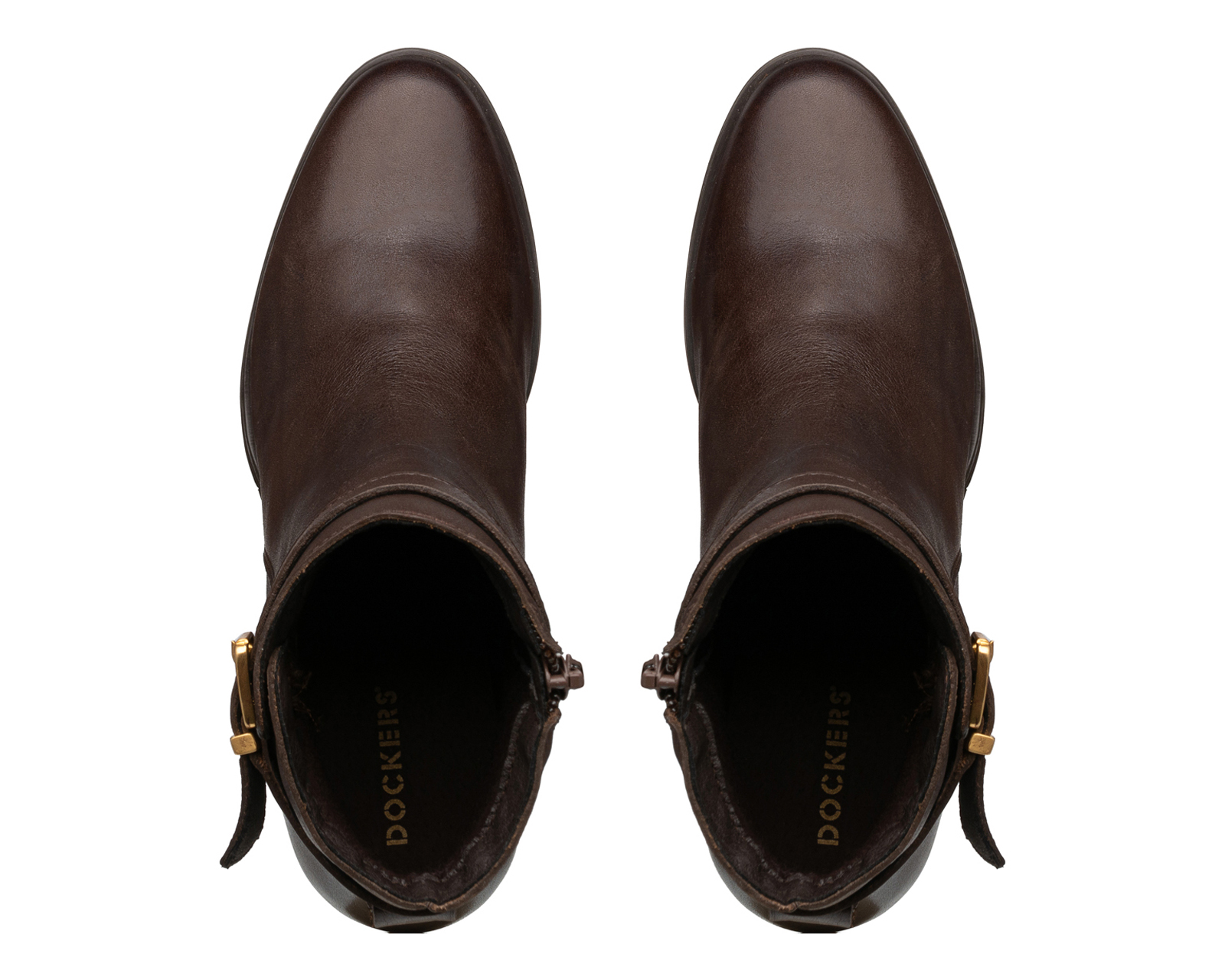 Foto 4 pulgar | Foto 3 | Botas Casuales Dockers Charlotte de Piel para Mujer