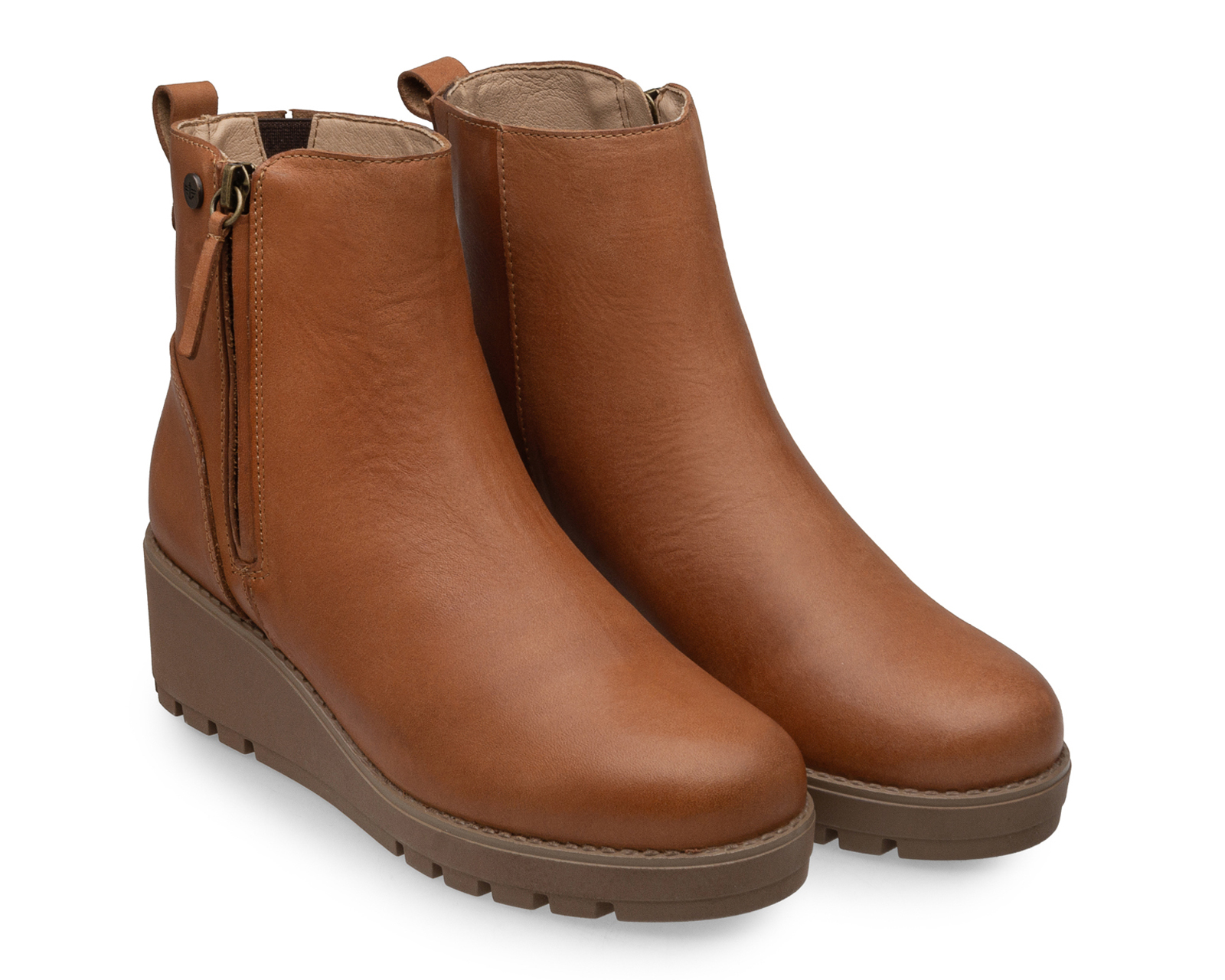 Foto 2 pulgar | Foto 1 | Botas Urbanas Dockers Beth de Piel para Mujer