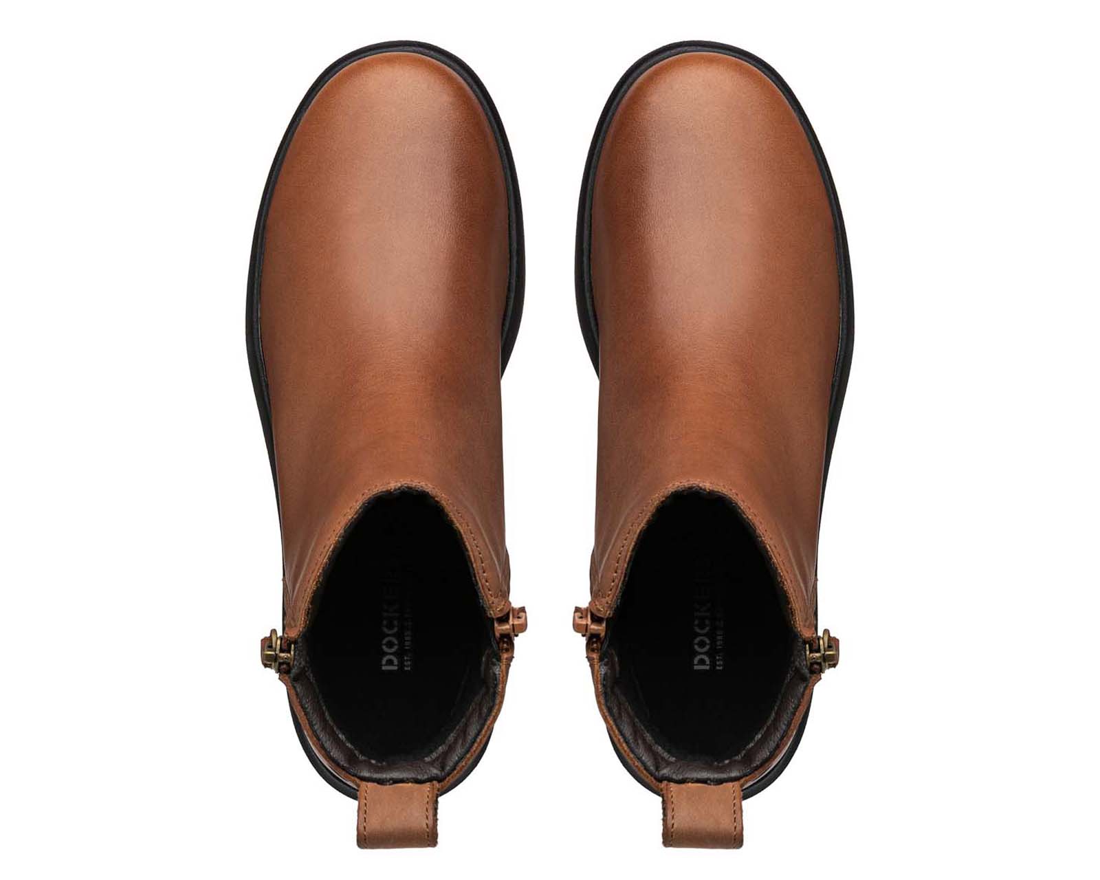 Foto 4 pulgar | Foto 3 | Botas Casuales Dockers Monica de Piel para Mujer