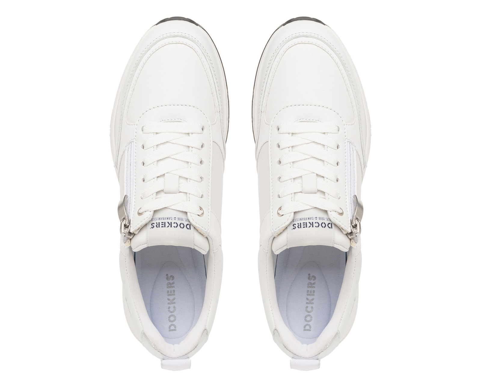 Foto 4 pulgar | Foto 3 | Tenis Casuales Dockers de Piel para Mujer